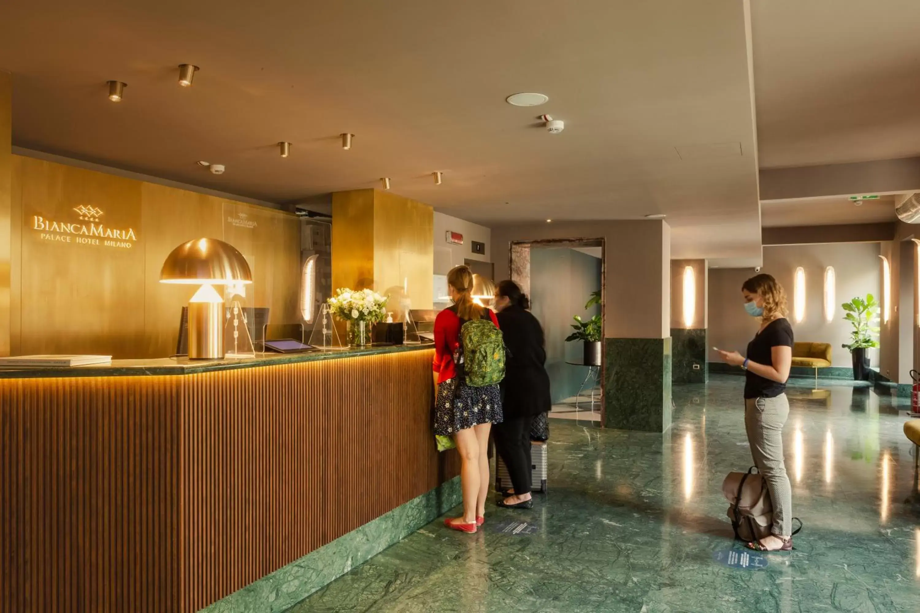 Lobby or reception in Bianca Maria Palace Hotel City Center
