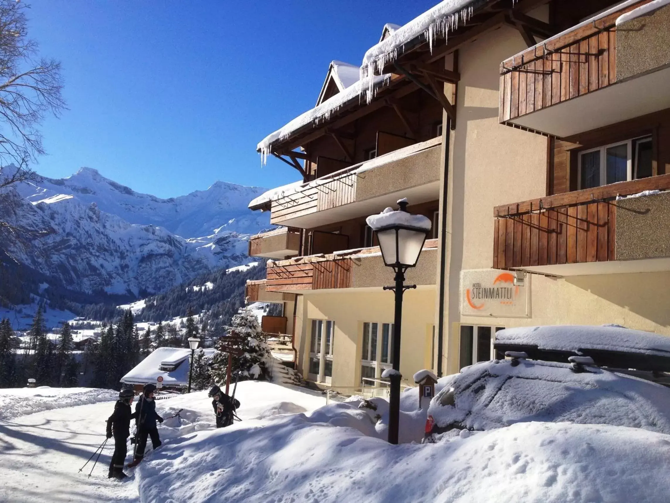 Winter in Hotel Steinmattli