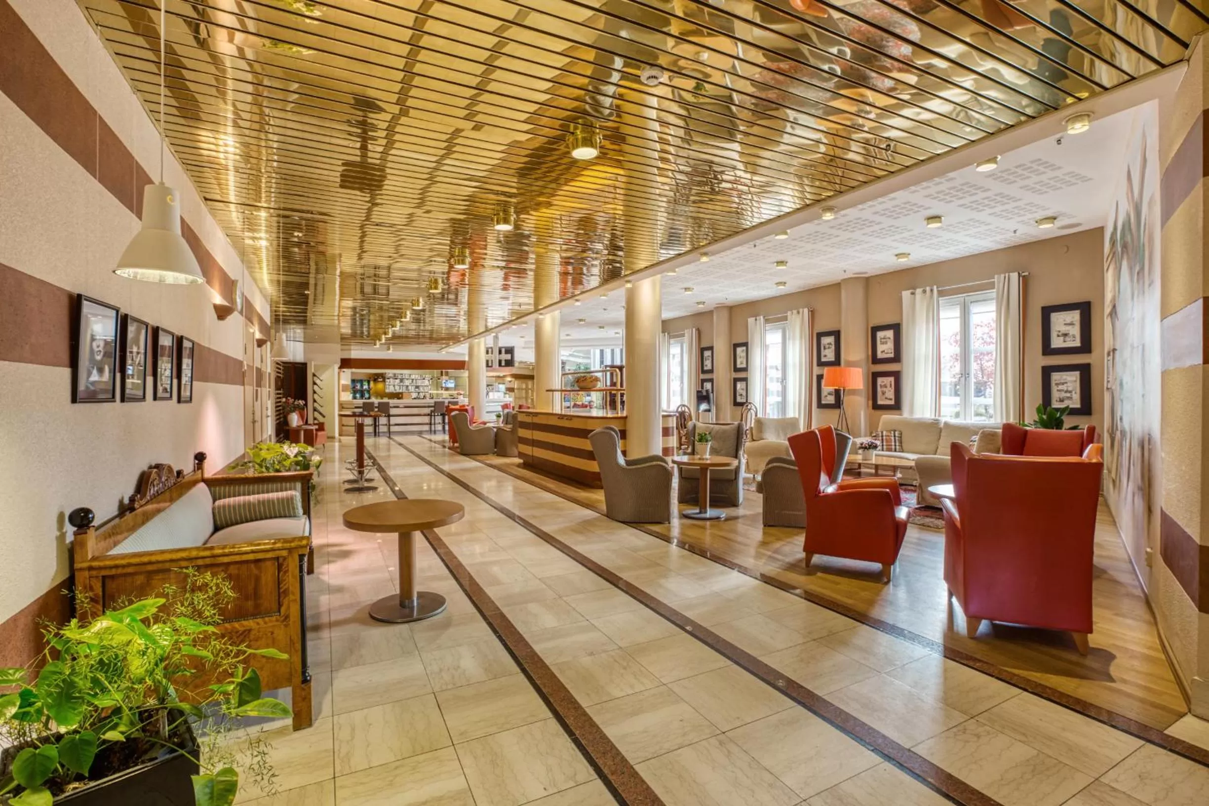 Seating area in Memory Hotel