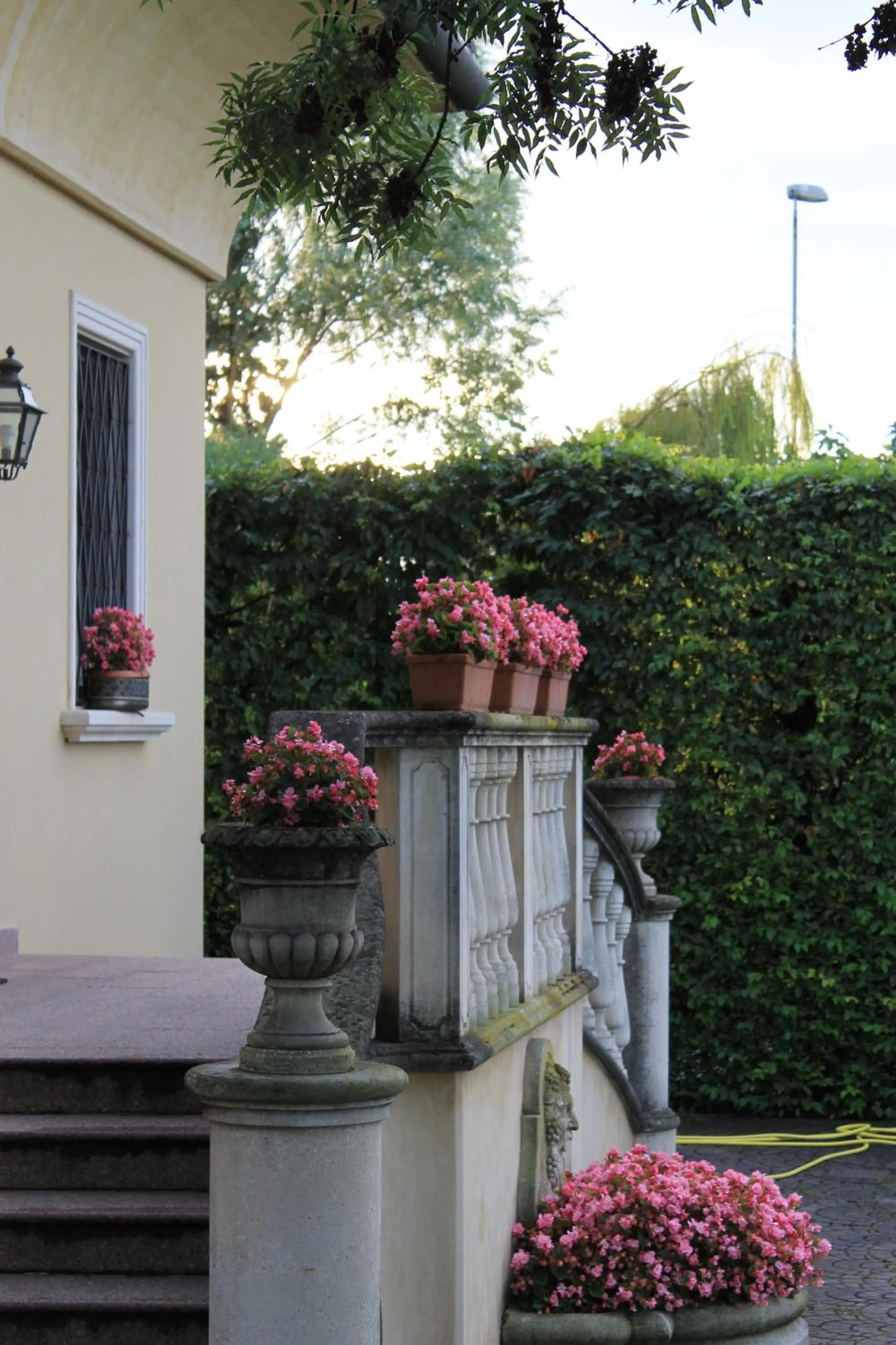 Facade/entrance in Villa Belvedere 1849