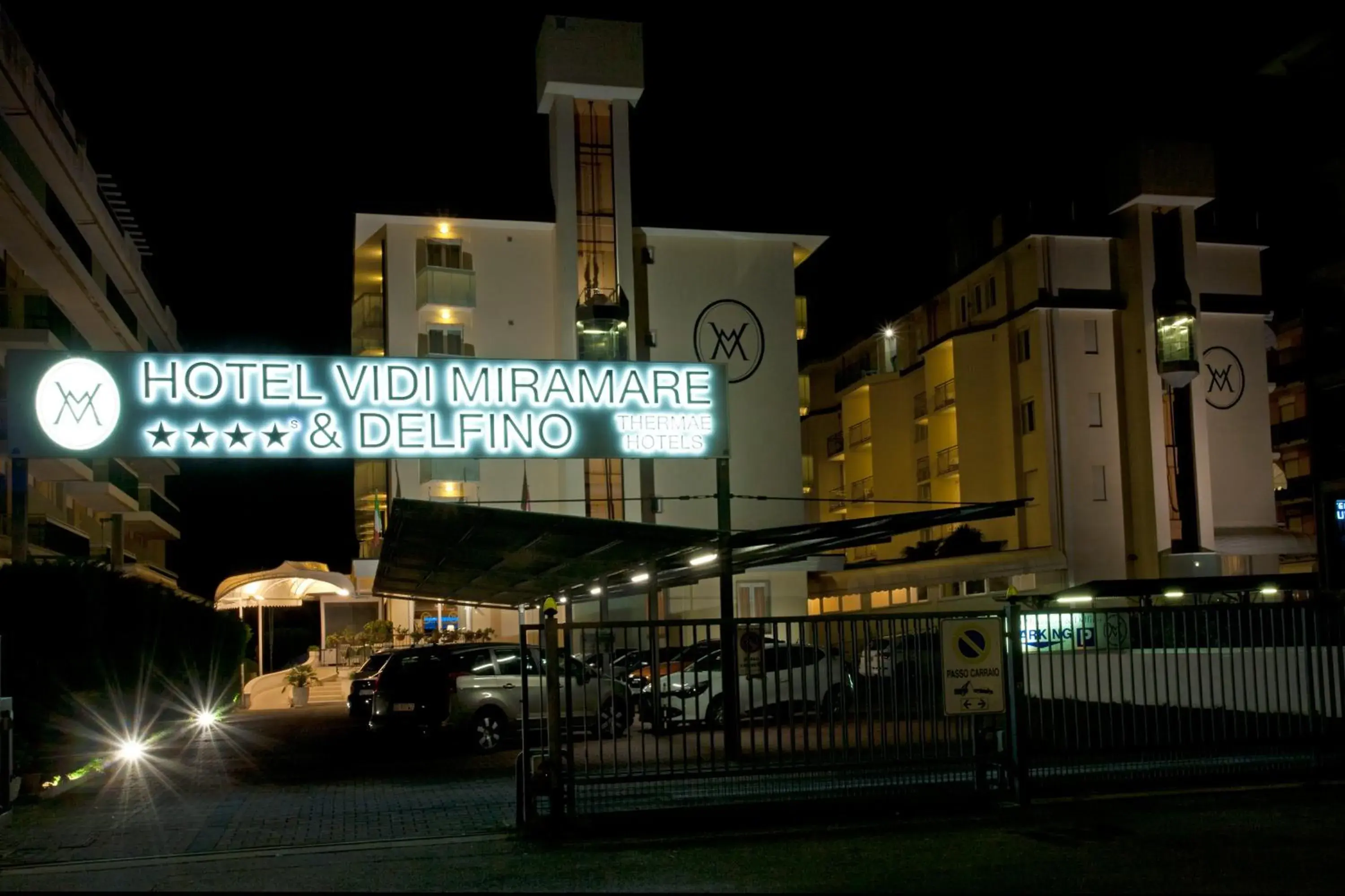 Property Building in Hotels Vidi Miramare & Delfino