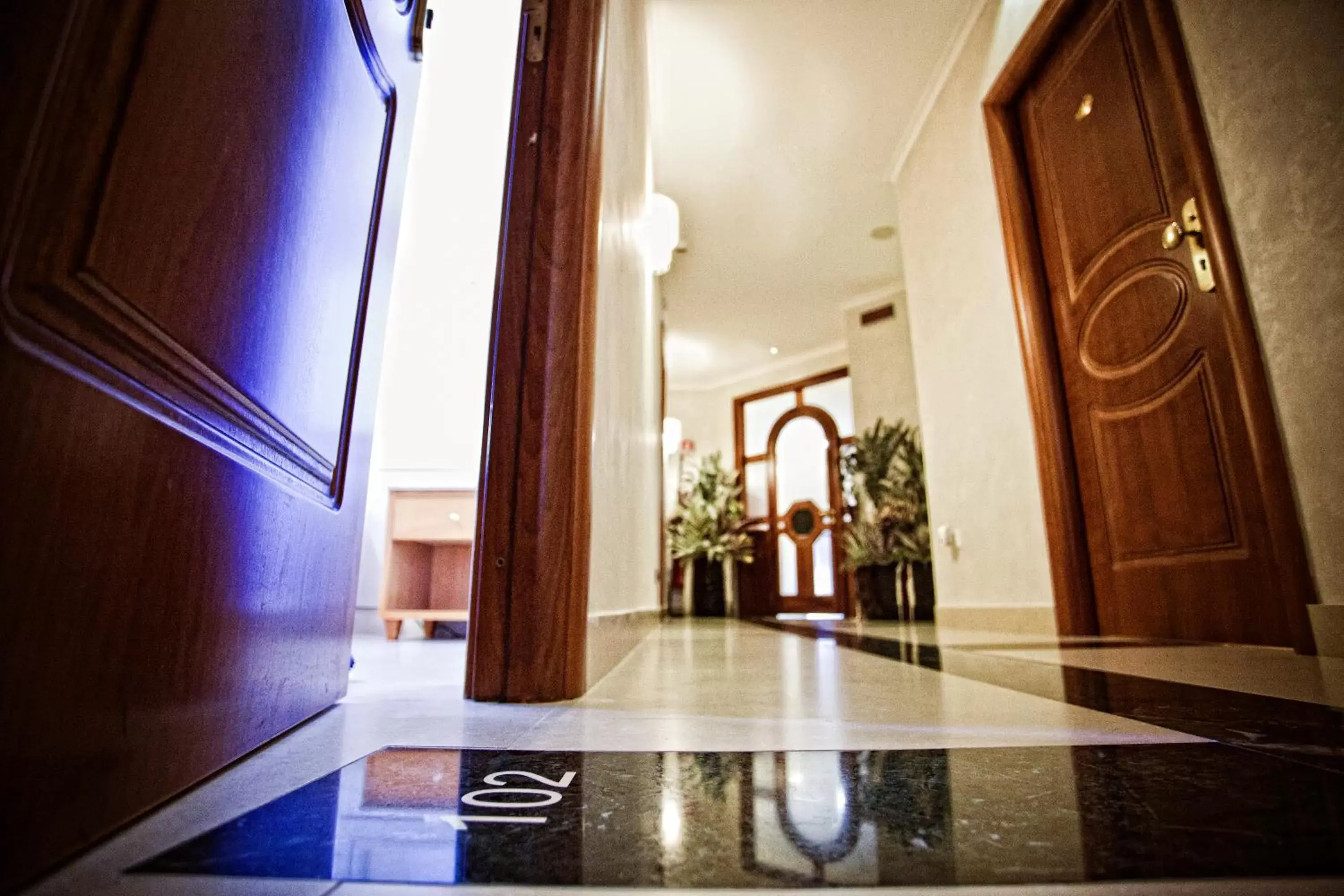 Lobby or reception in Hotel Smeraldo Lobby or reception in Hotel Smeraldo