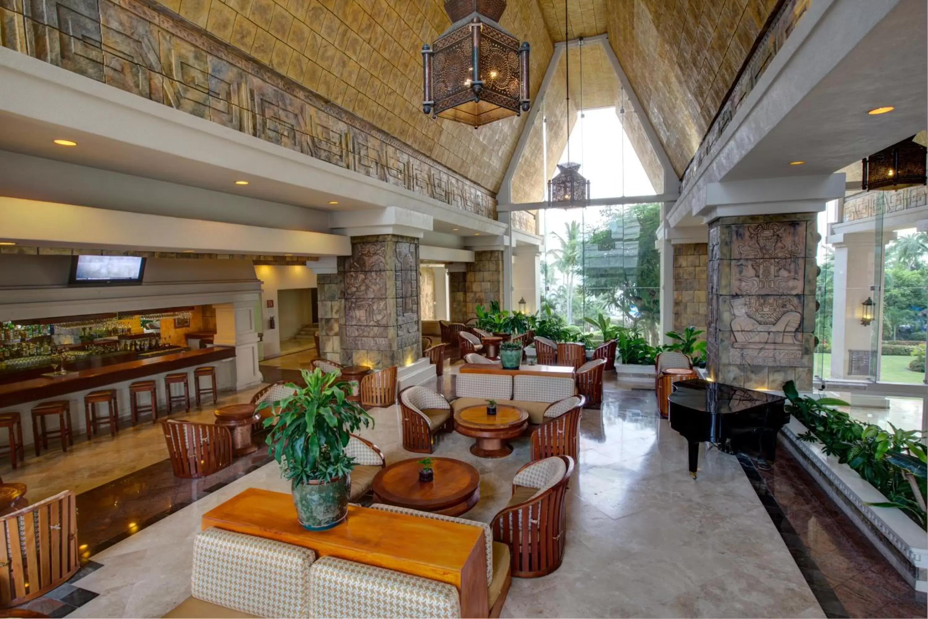 Lobby or reception, Restaurant/Places to Eat in Barcelo Karmina - All Inclusive