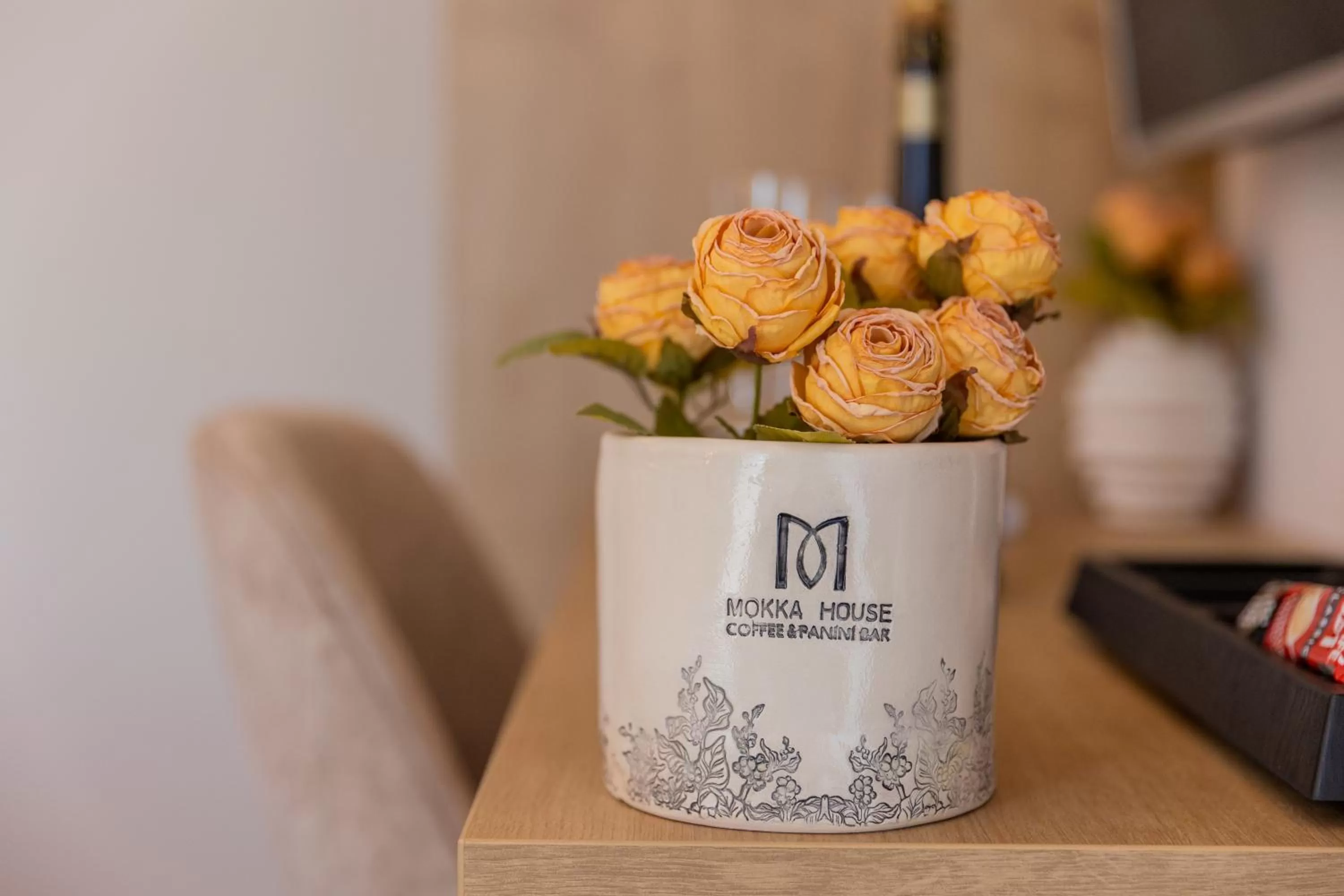 Decorative detail in Mokka House Panzió