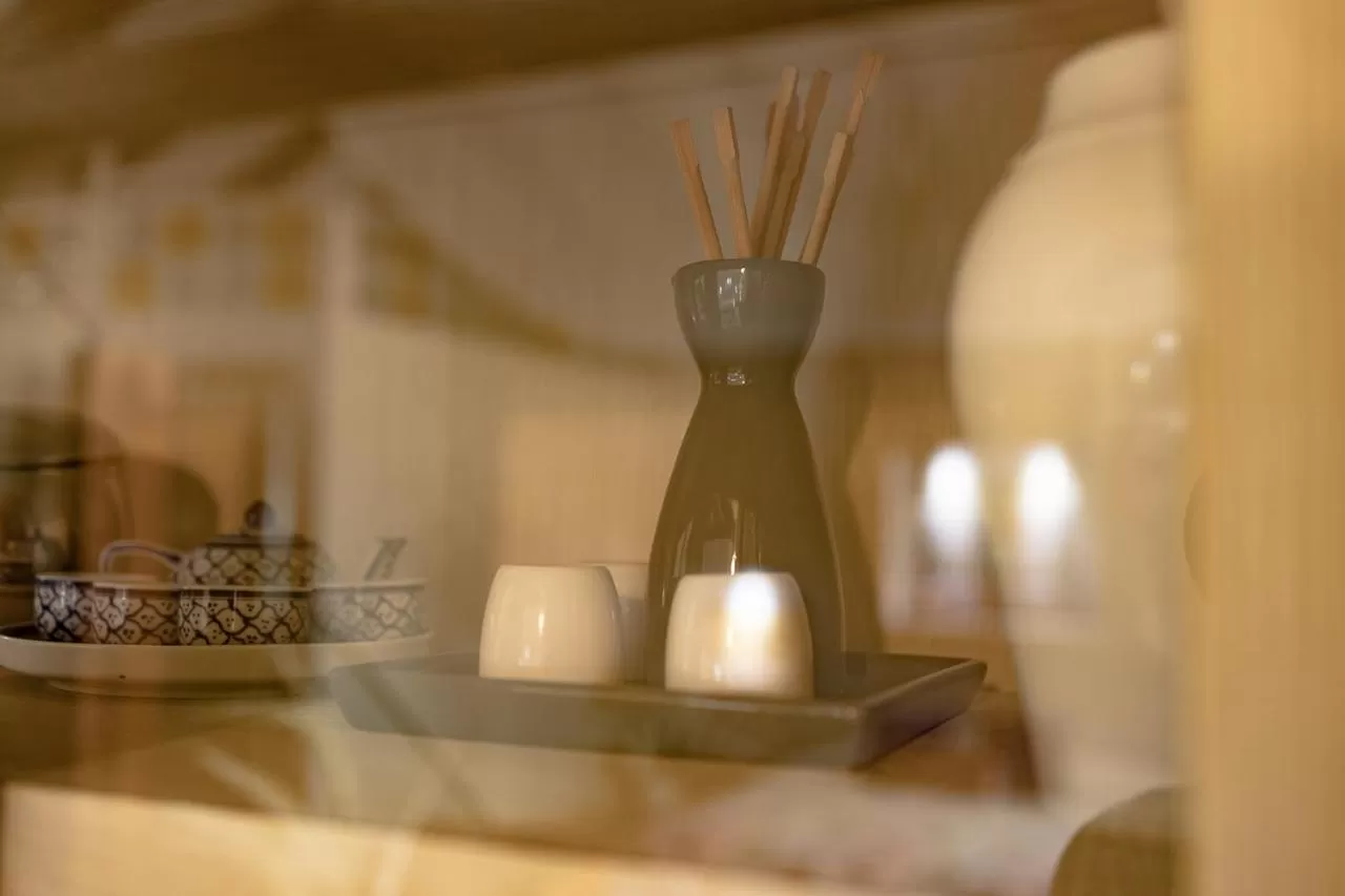 Decorative detail in La Valle B&B