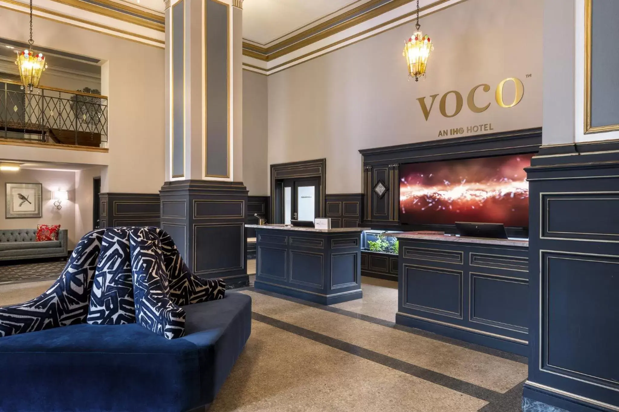 Property building, Lobby/Reception in voco The Tiger Hotel, Columbia, MO, an IHG Hotel