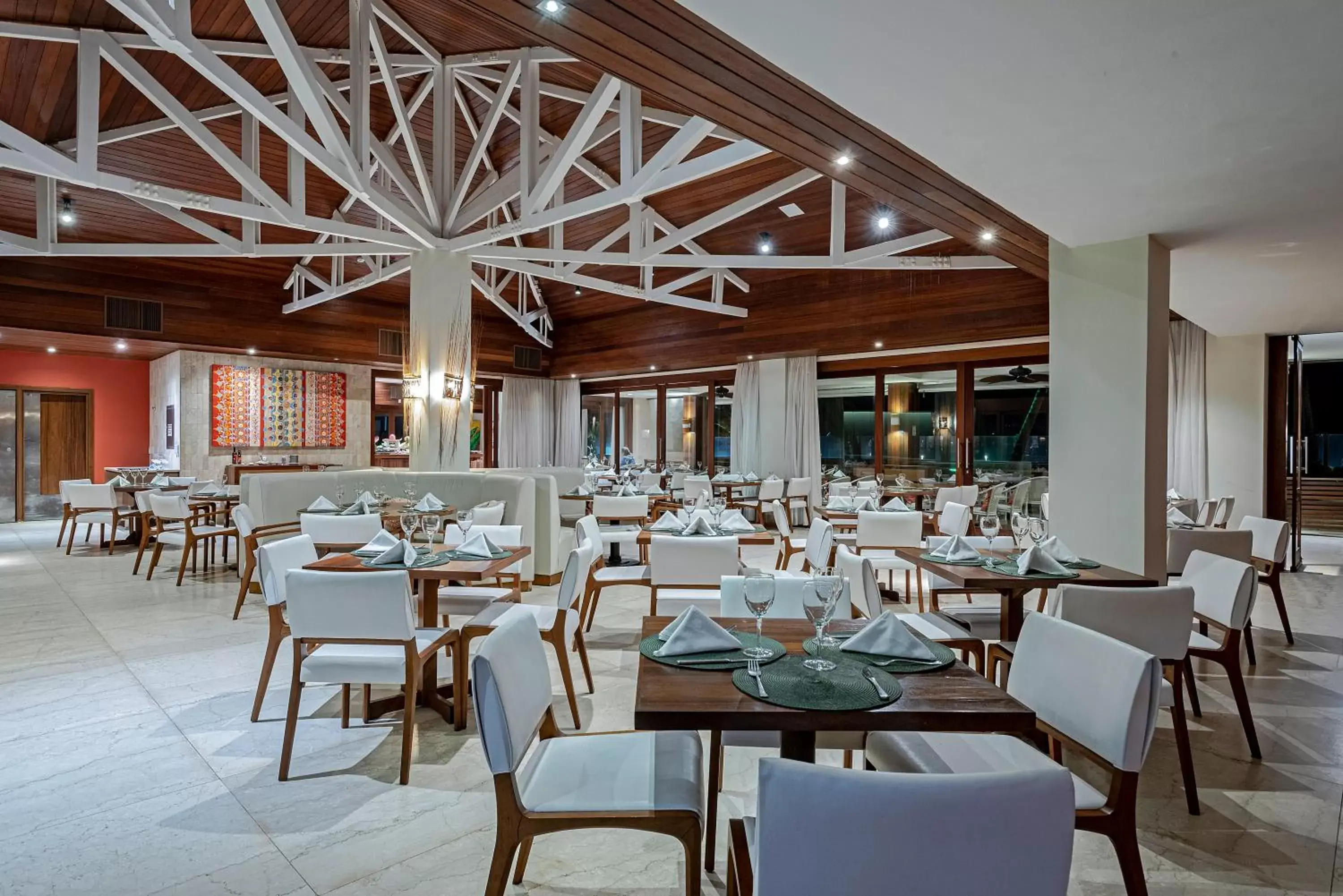 Restaurant/Places to Eat in Jatiúca Suites Resort by Slaviero Hotéis