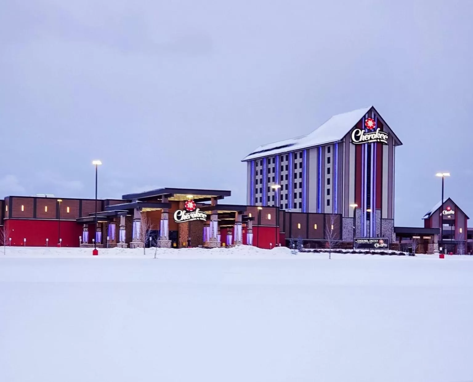 Property building in Cherokee Casino Hotel Roland