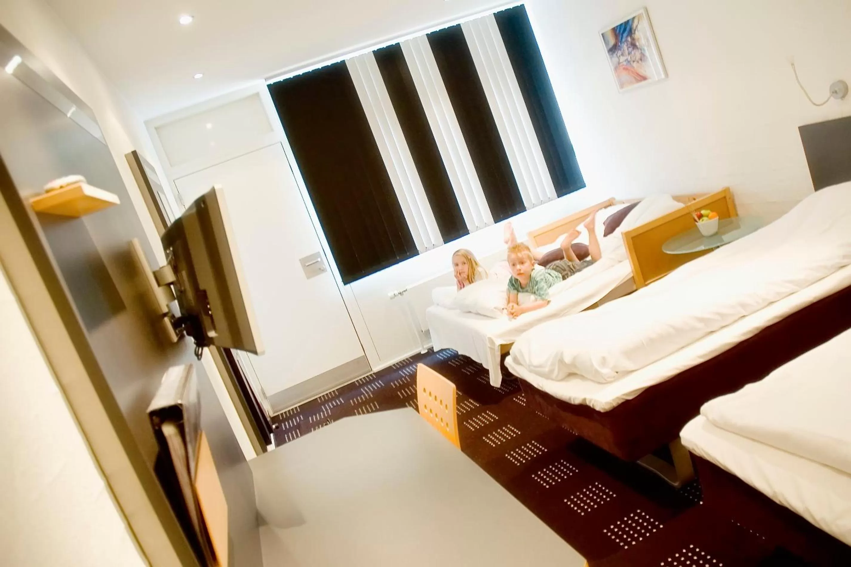 Bed in Hotel Hedegaarden