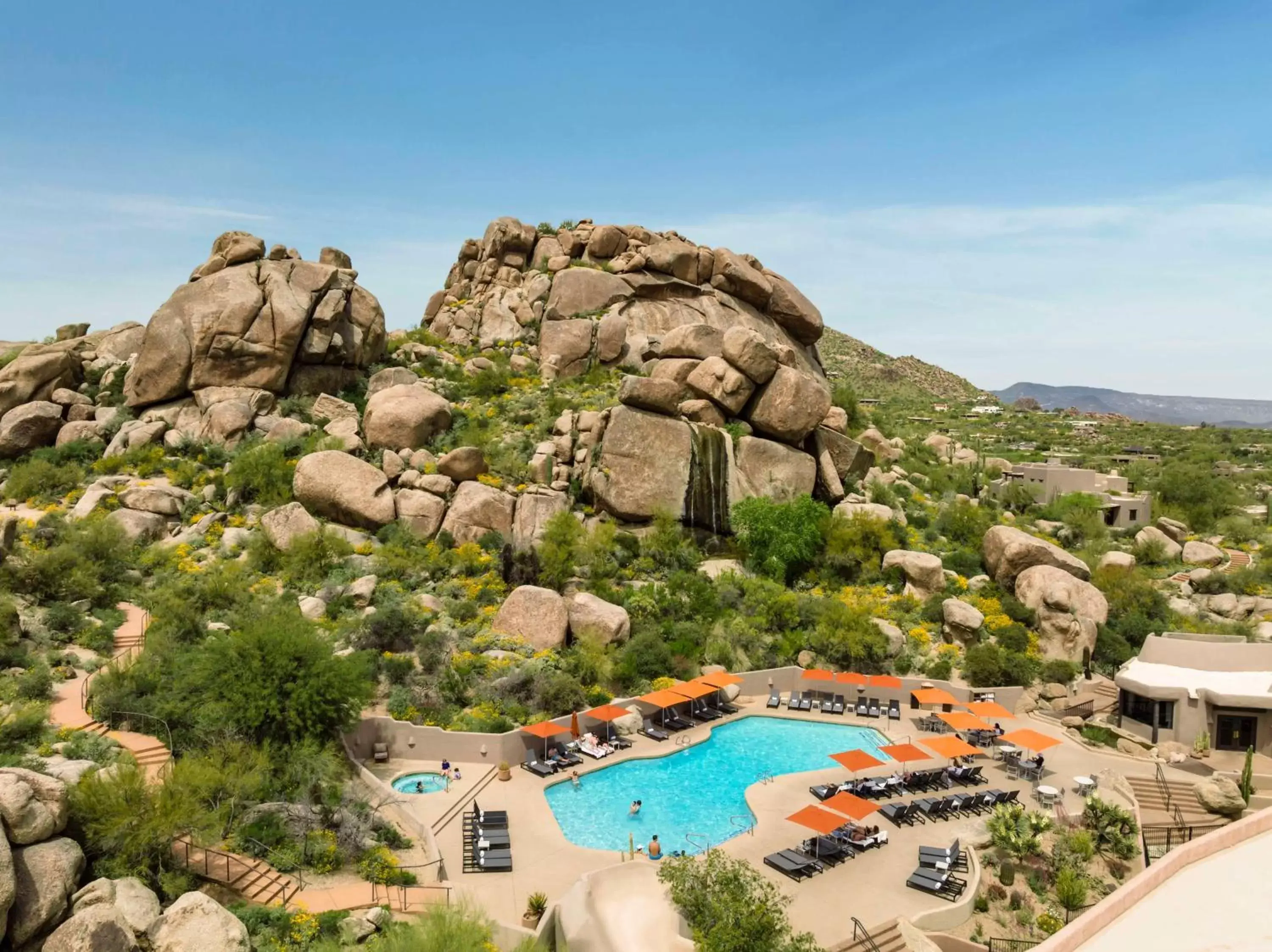 Pool View in Boulders Resort & Spa Scottsdale, Curio Collection by Hilton