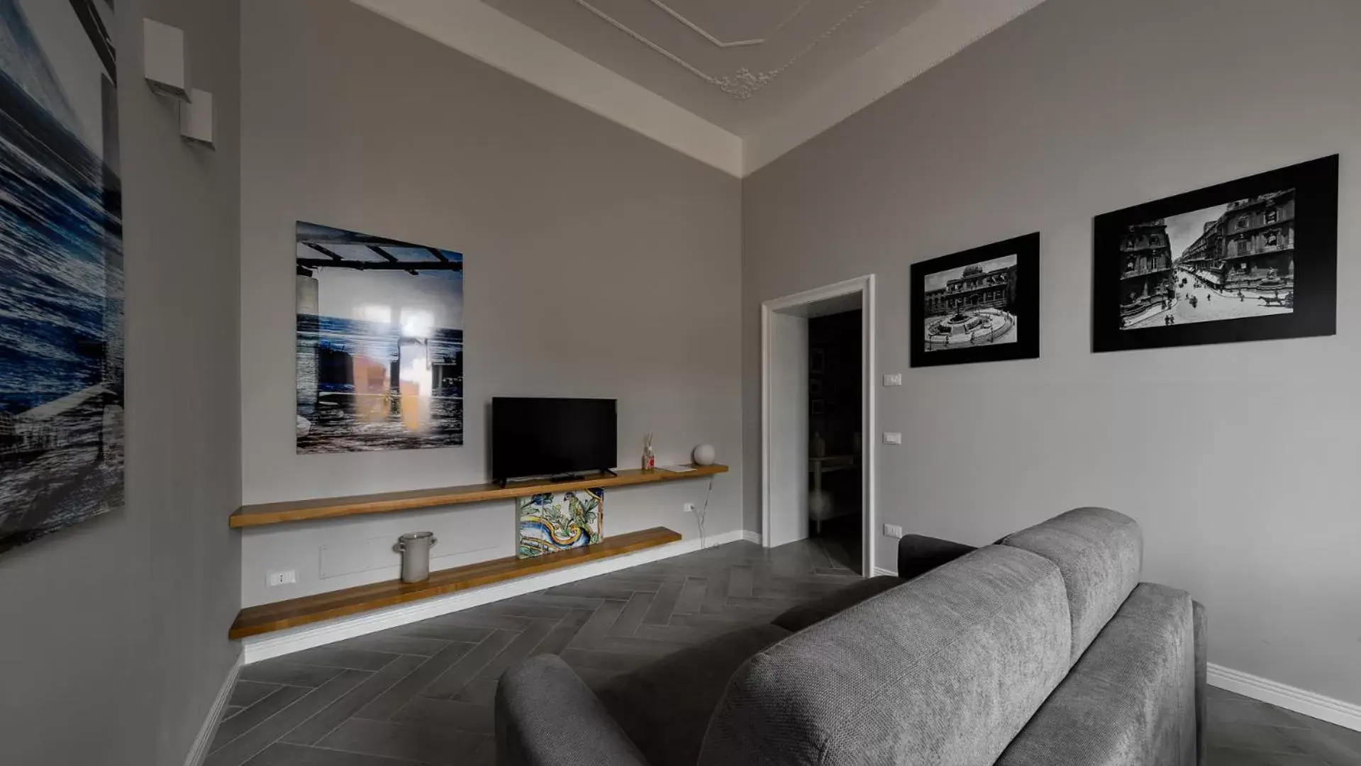 TV and multimedia, Seating Area in Suite del Ponte Normanno