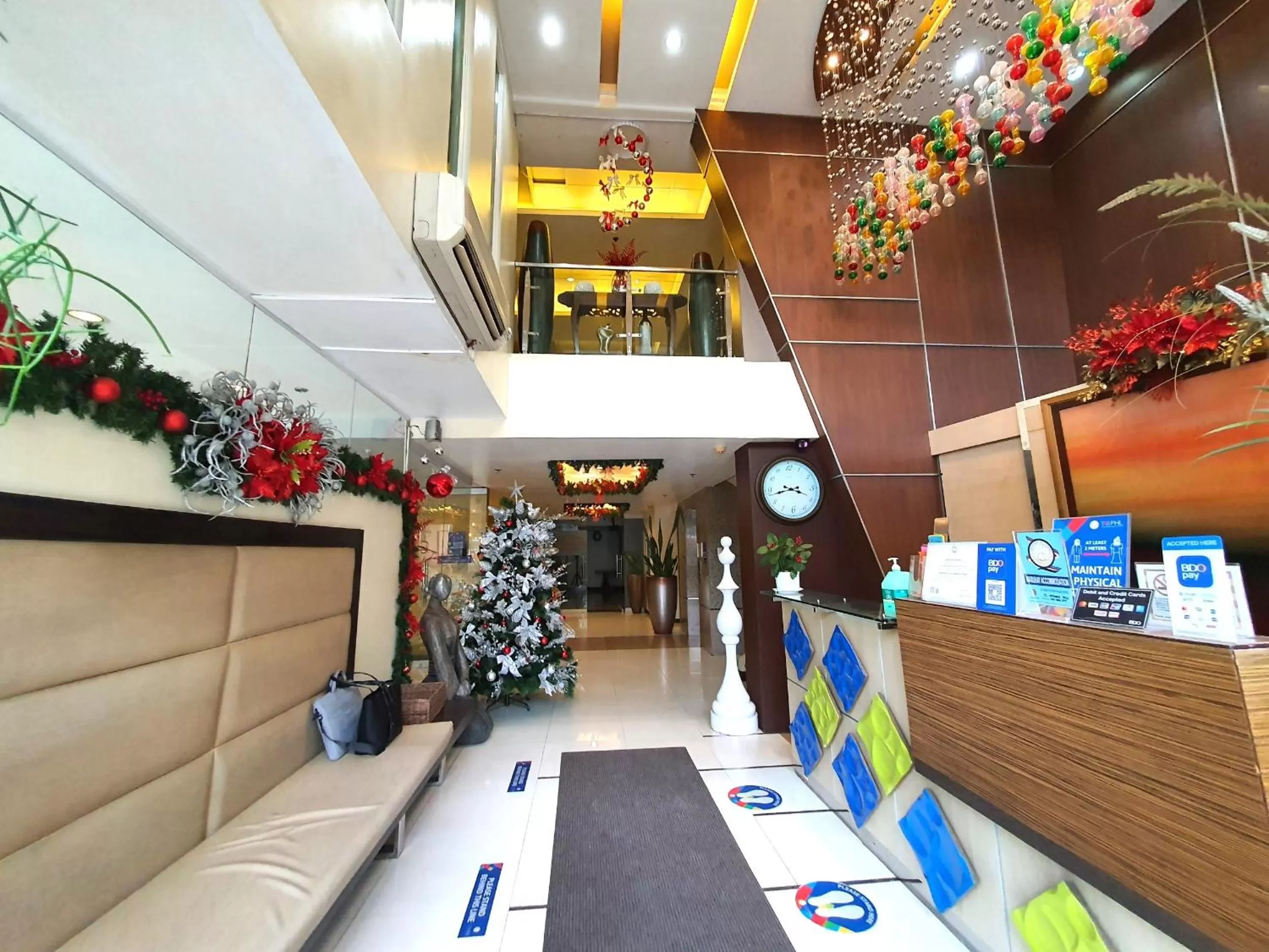 Lobby or reception in Festive Hotel Makati