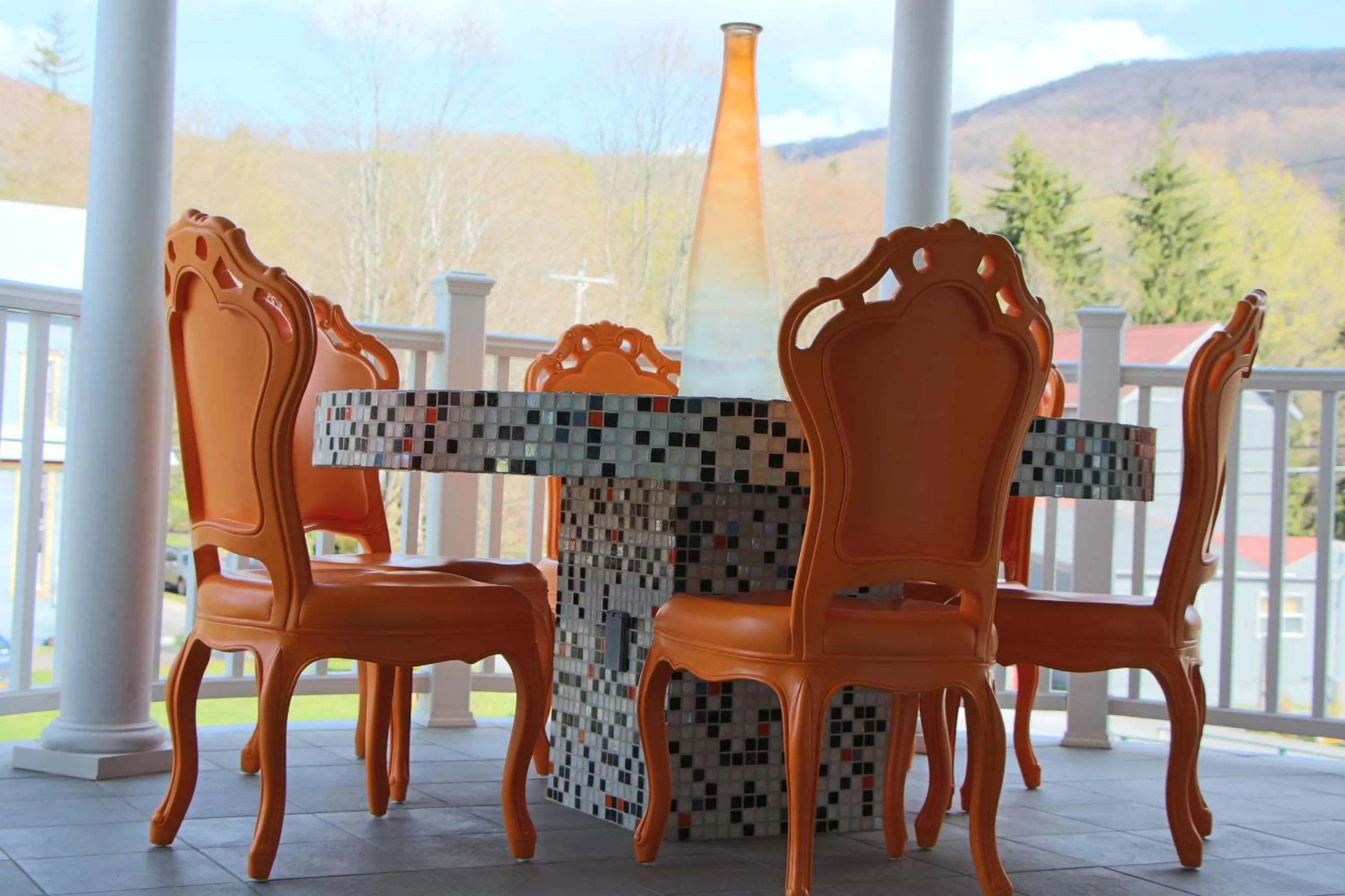 Patio in The Roxbury