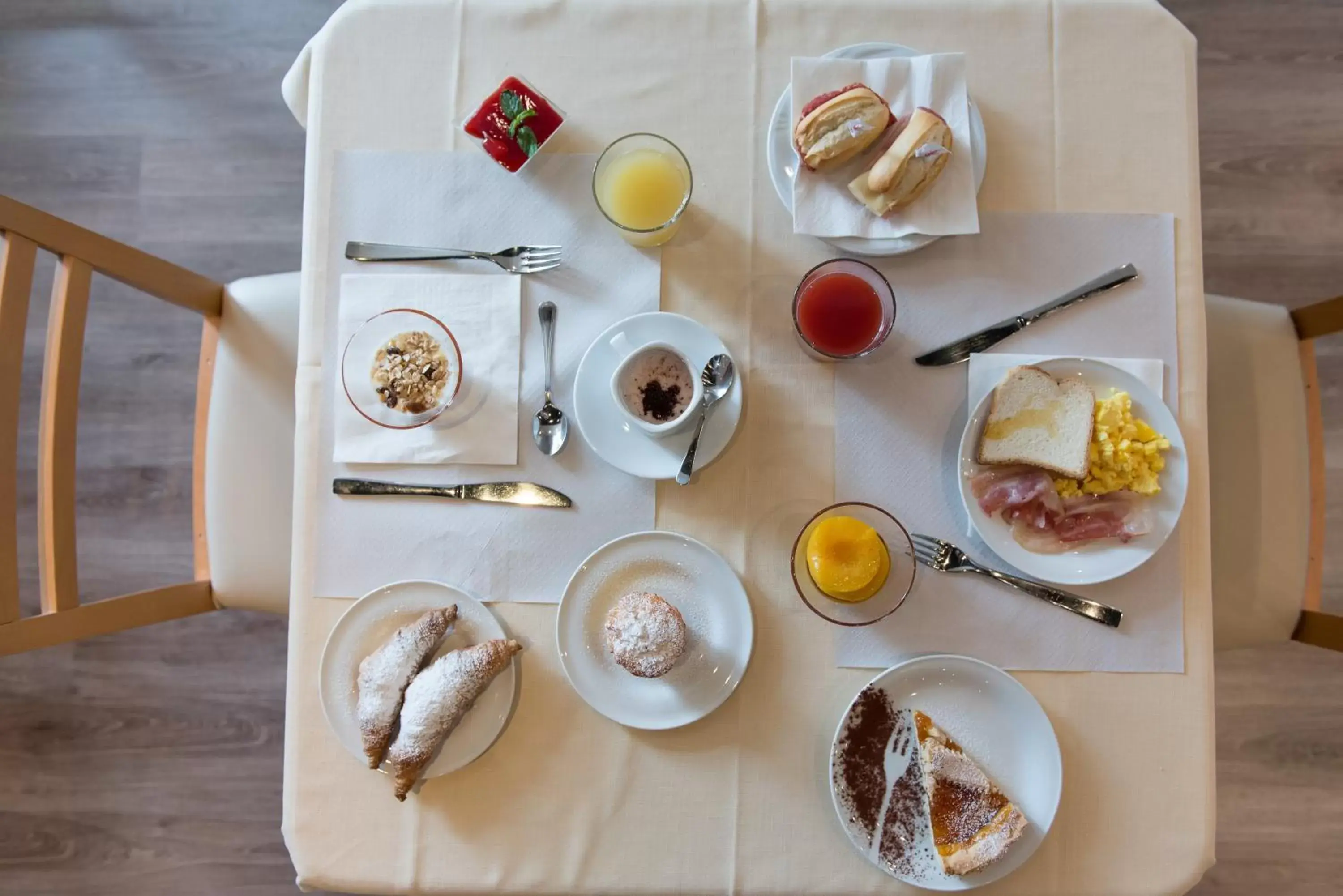 Food close-up in Idea Hotel Piacenza Food close-up in Idea Hotel Piacenza