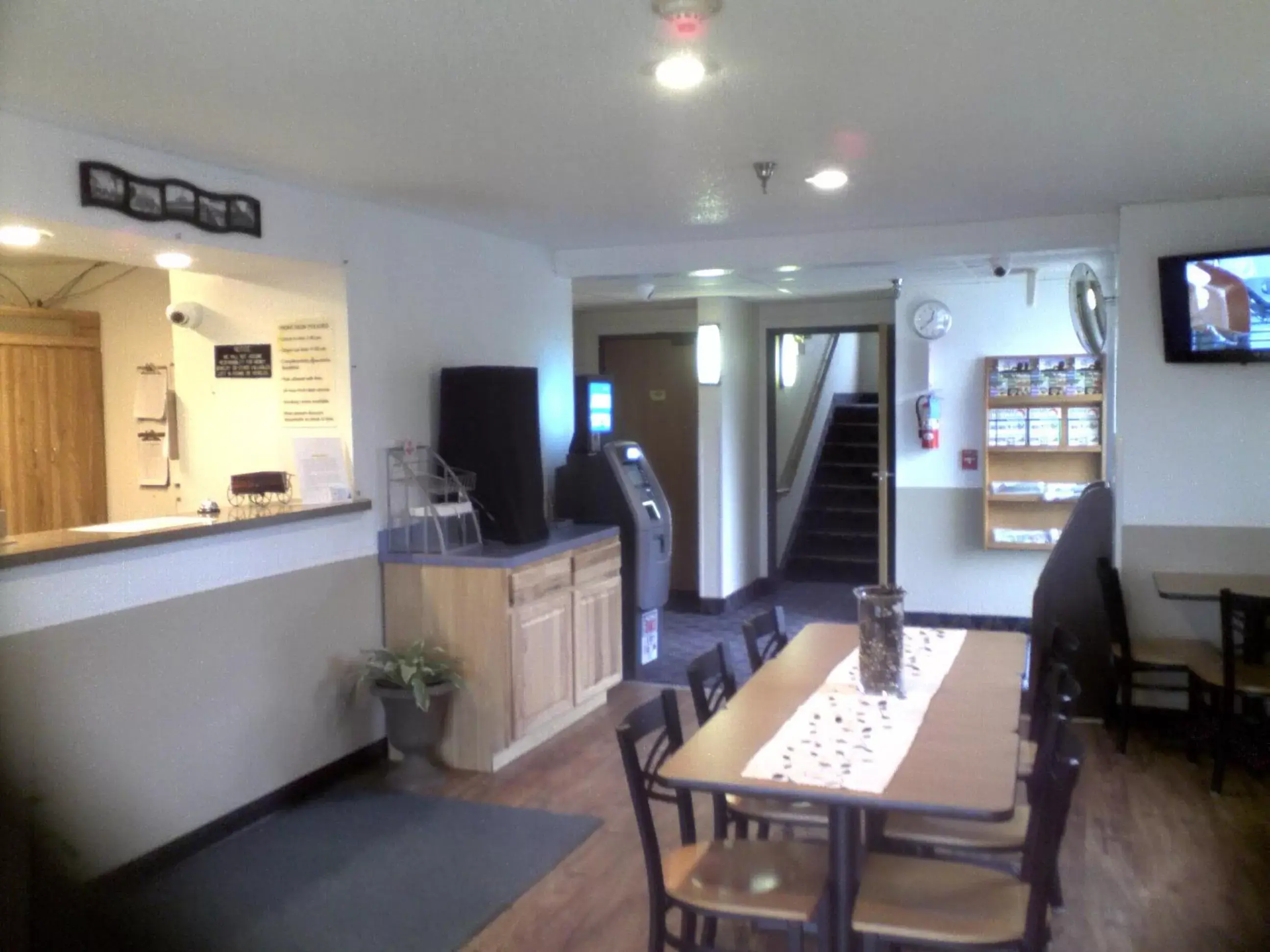 Lobby or reception in Super 8 by Wyndham Sidney NY Lobby or reception in Super 8 by Wyndham Sidney NY