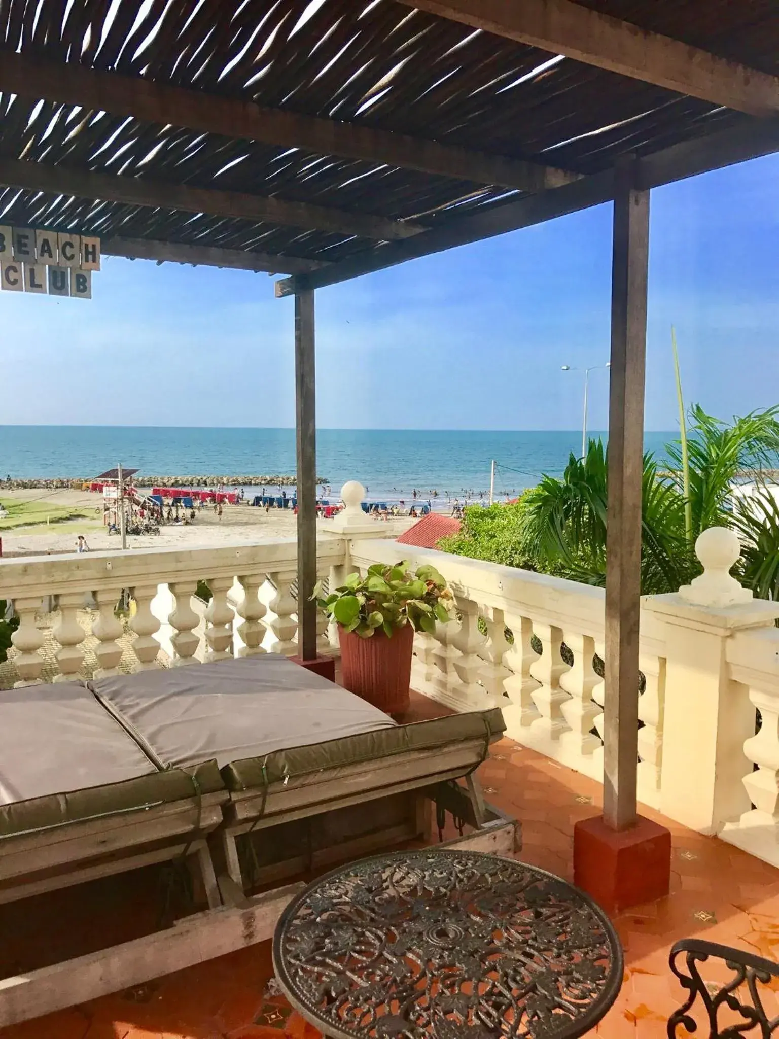 Balcony/Terrace in Hotel Boutique Castillo Ines Maria