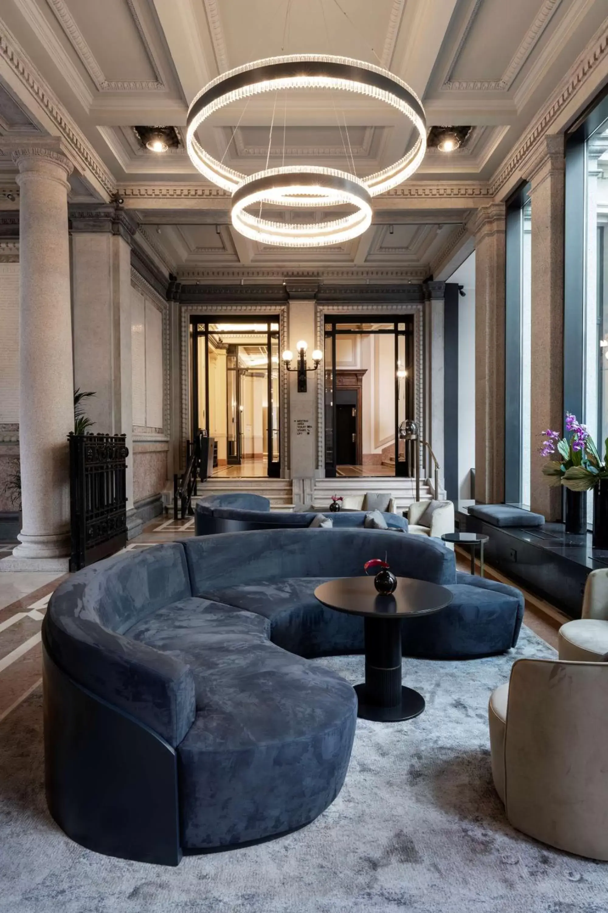 Lounge or bar, Lobby/Reception in Radisson Collection Hotel, Palazzo Touring Club Milan