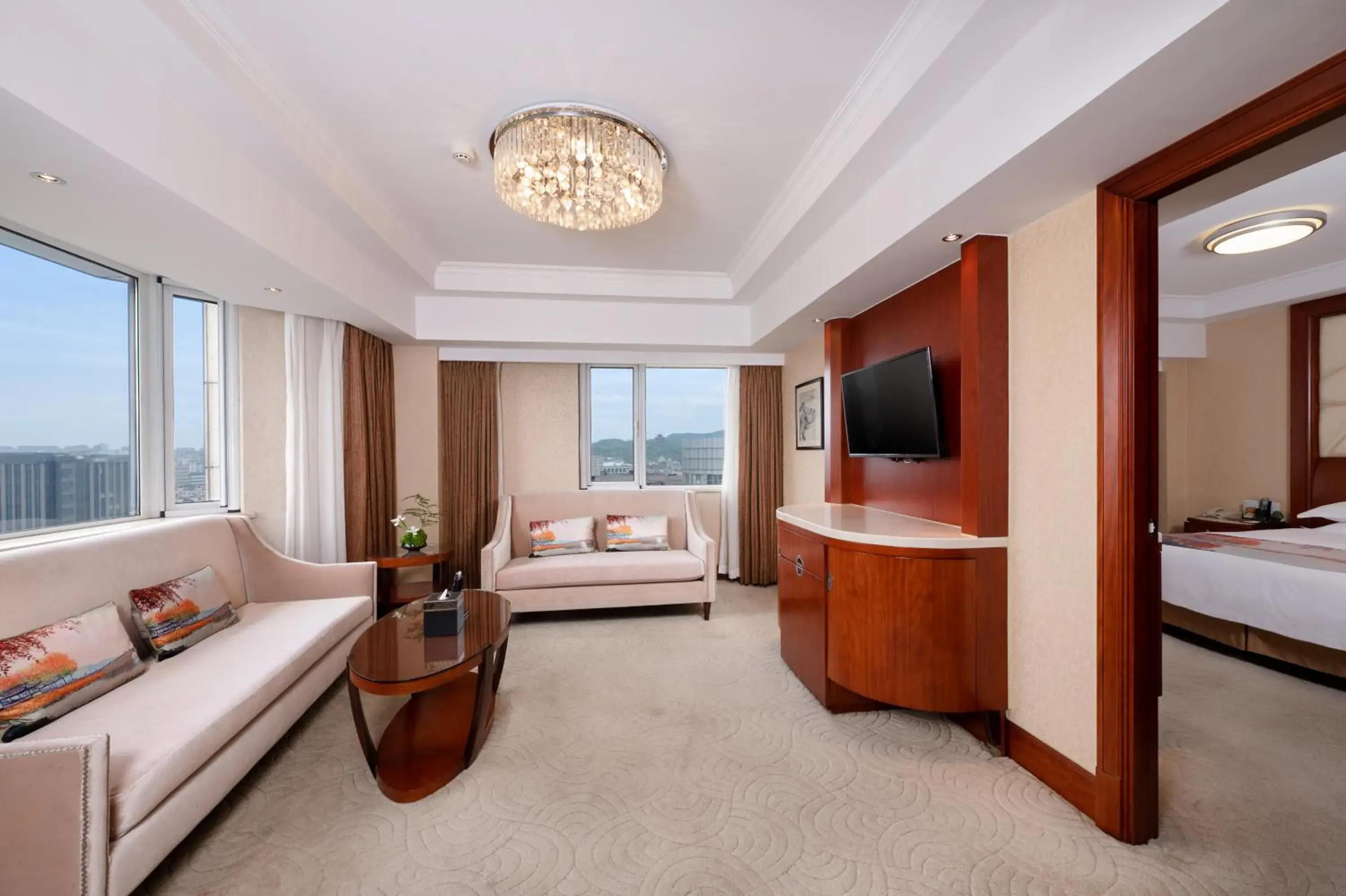 Seating Area in Xinqiao Hotel