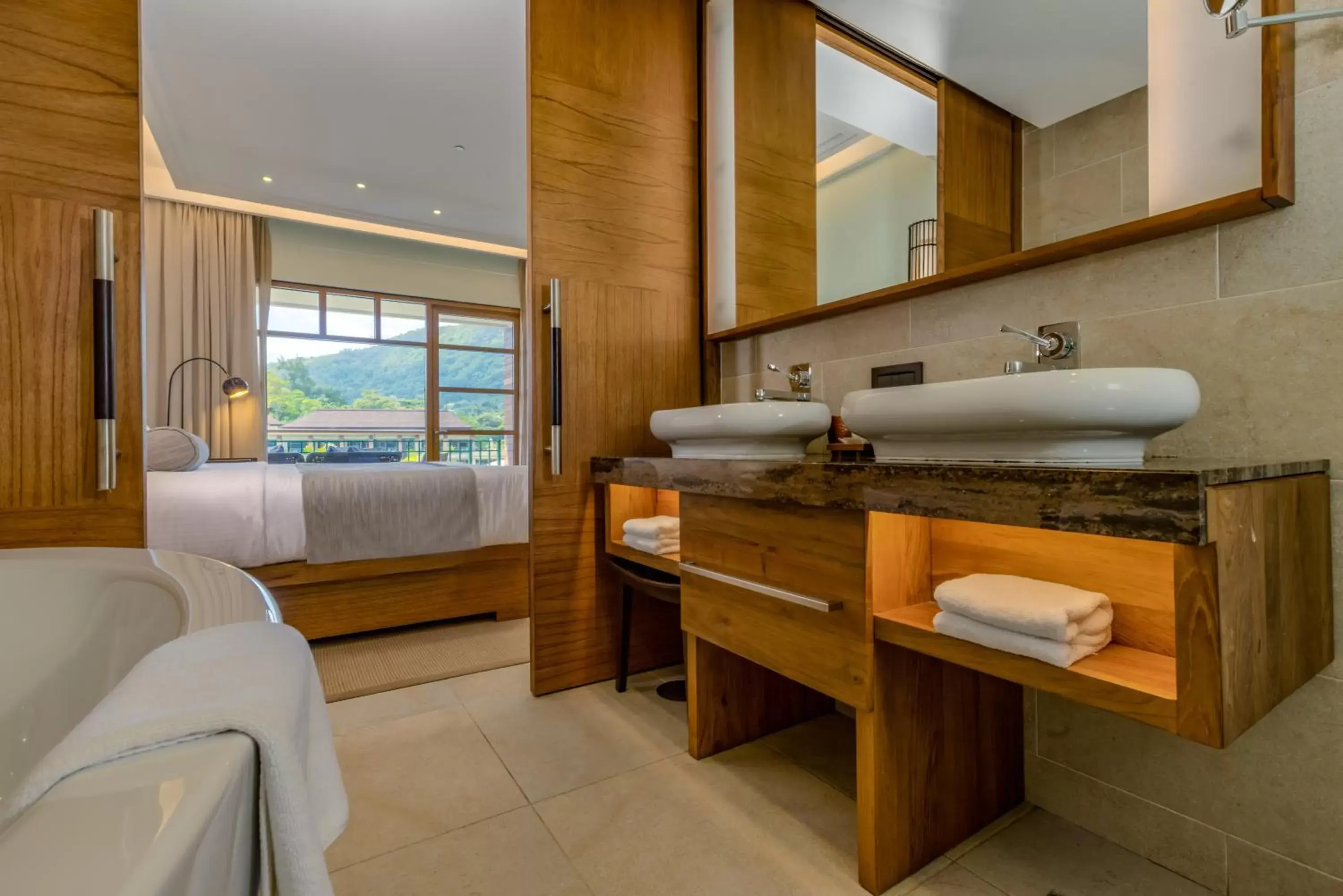 Bathroom in Savoy Seychelles Resort & Spa