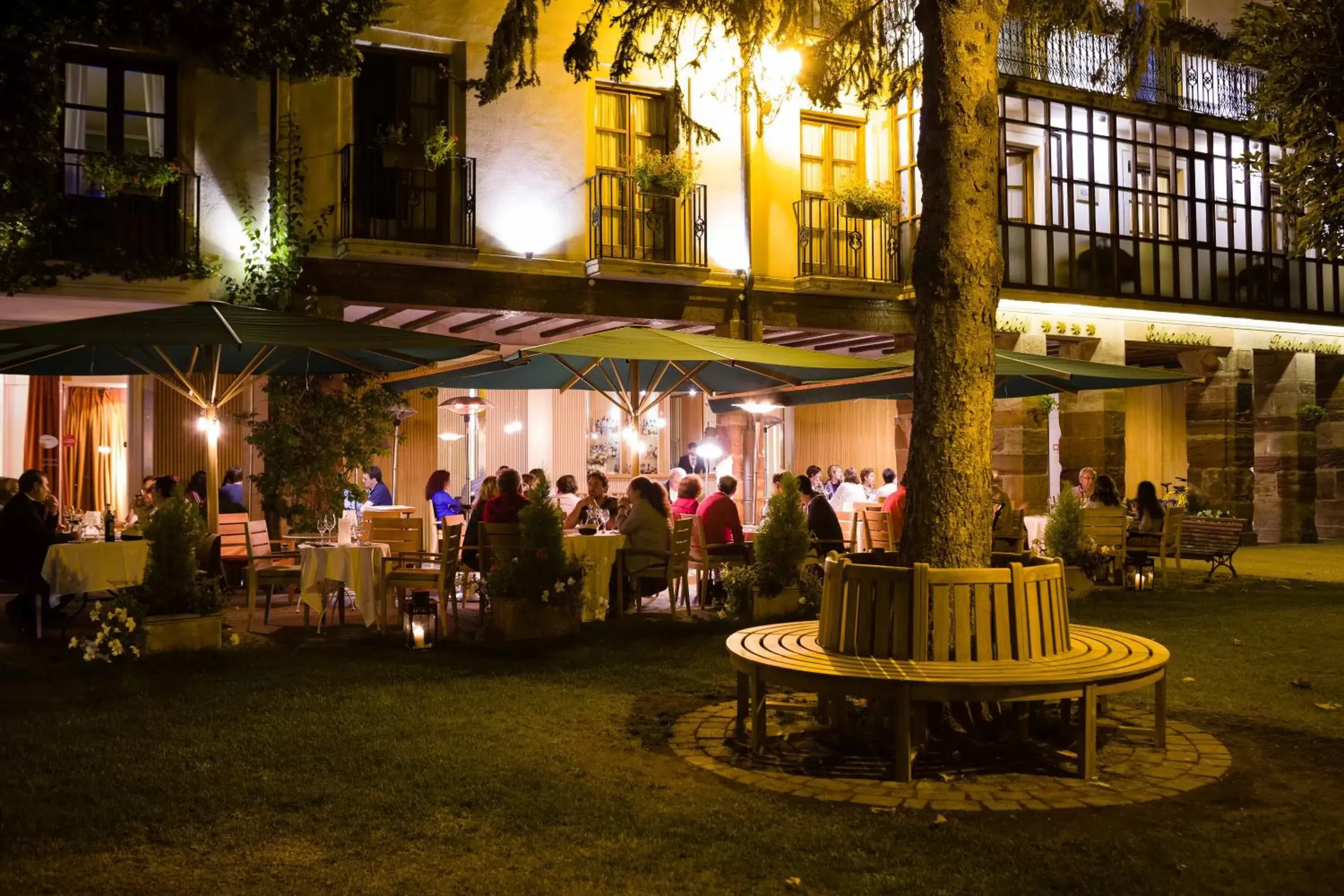 Balcony/Terrace in Echaurren Hotel Gastronómico