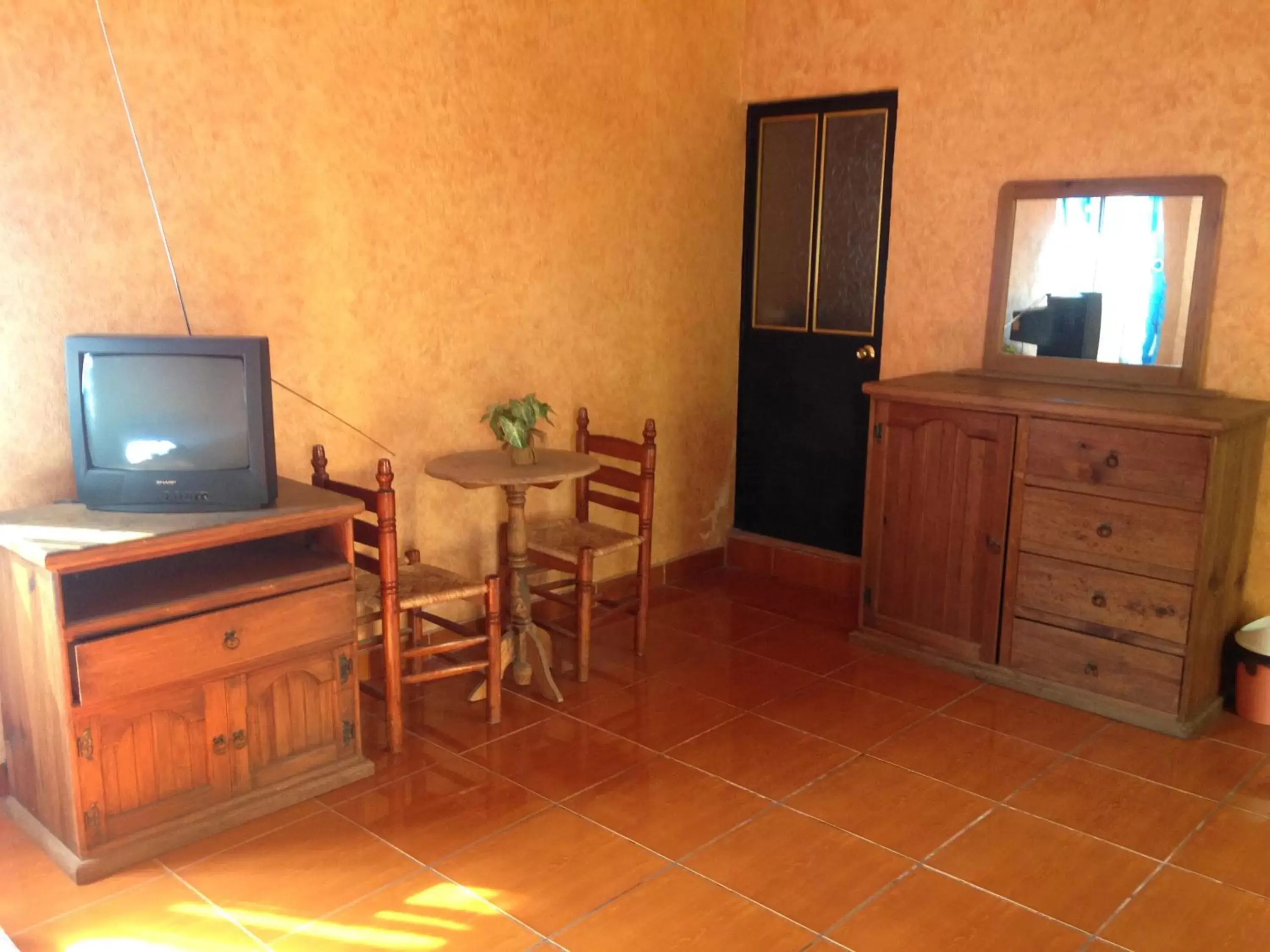 TV/Entertainment Center in Hospedaje Ornelas