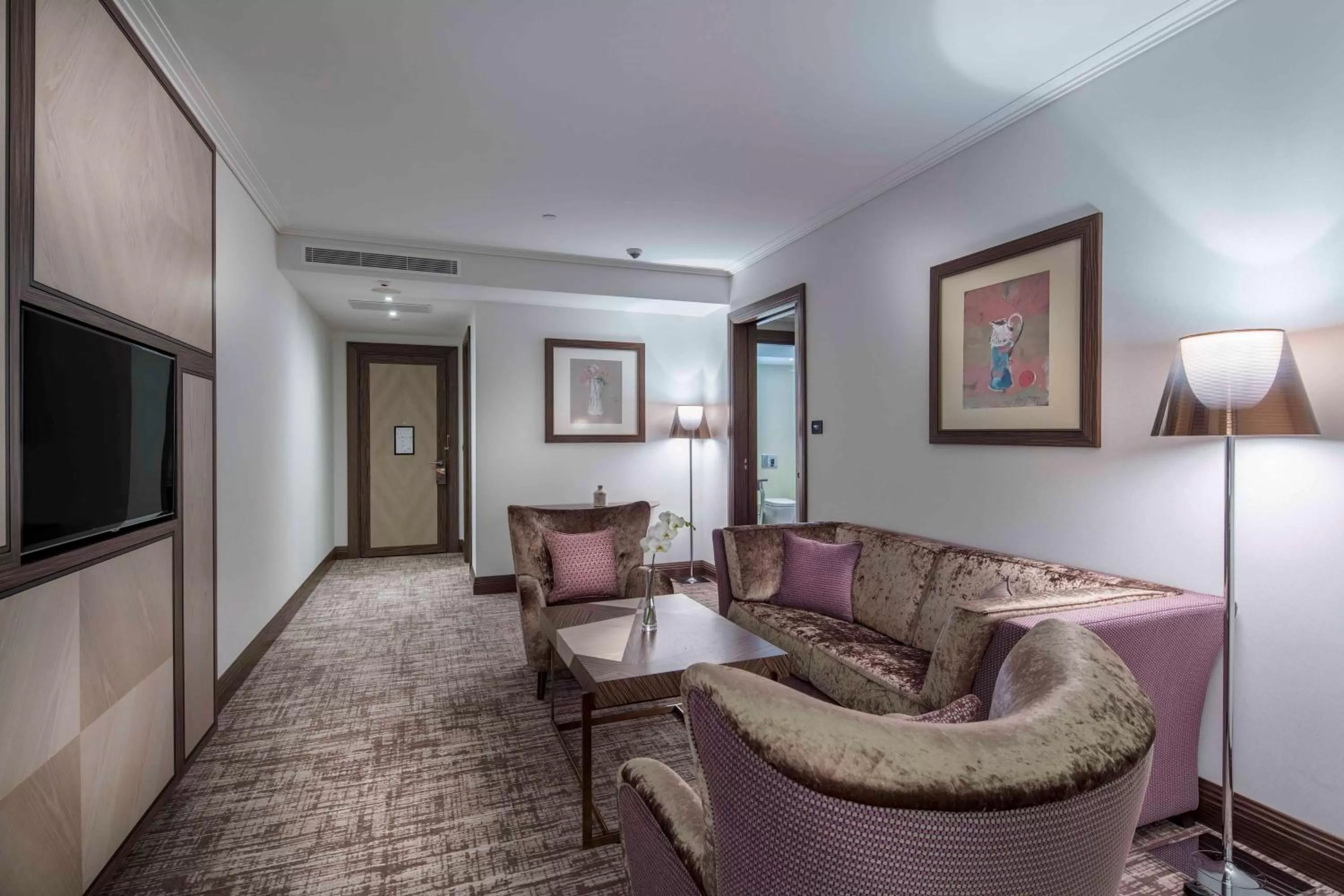 Kitchen or kitchenette in Hilton Podgorica Crna Gora