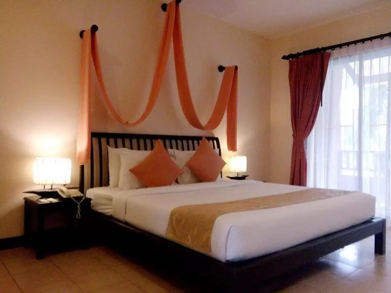 Bed in Sudala Beach Resort