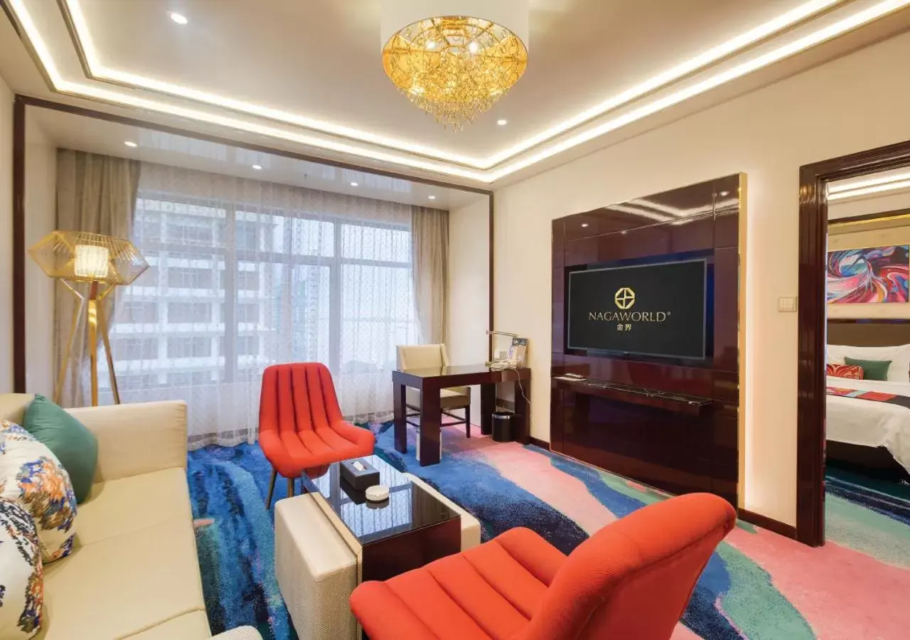 Living room, Seating Area in NagaWorld Hotel & Entertainment Complex