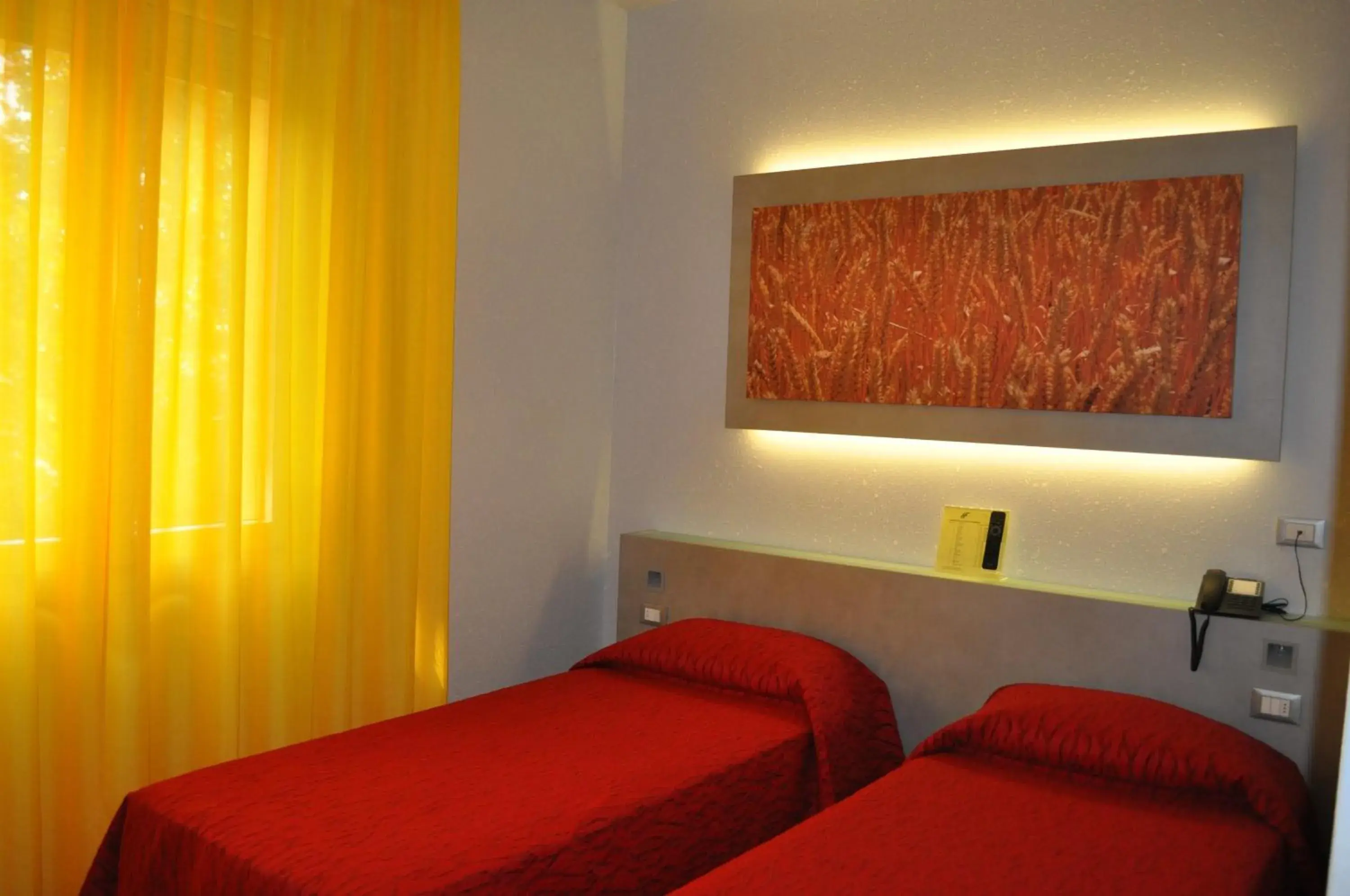 Bed in Hotel Fiera Wellness & Spa