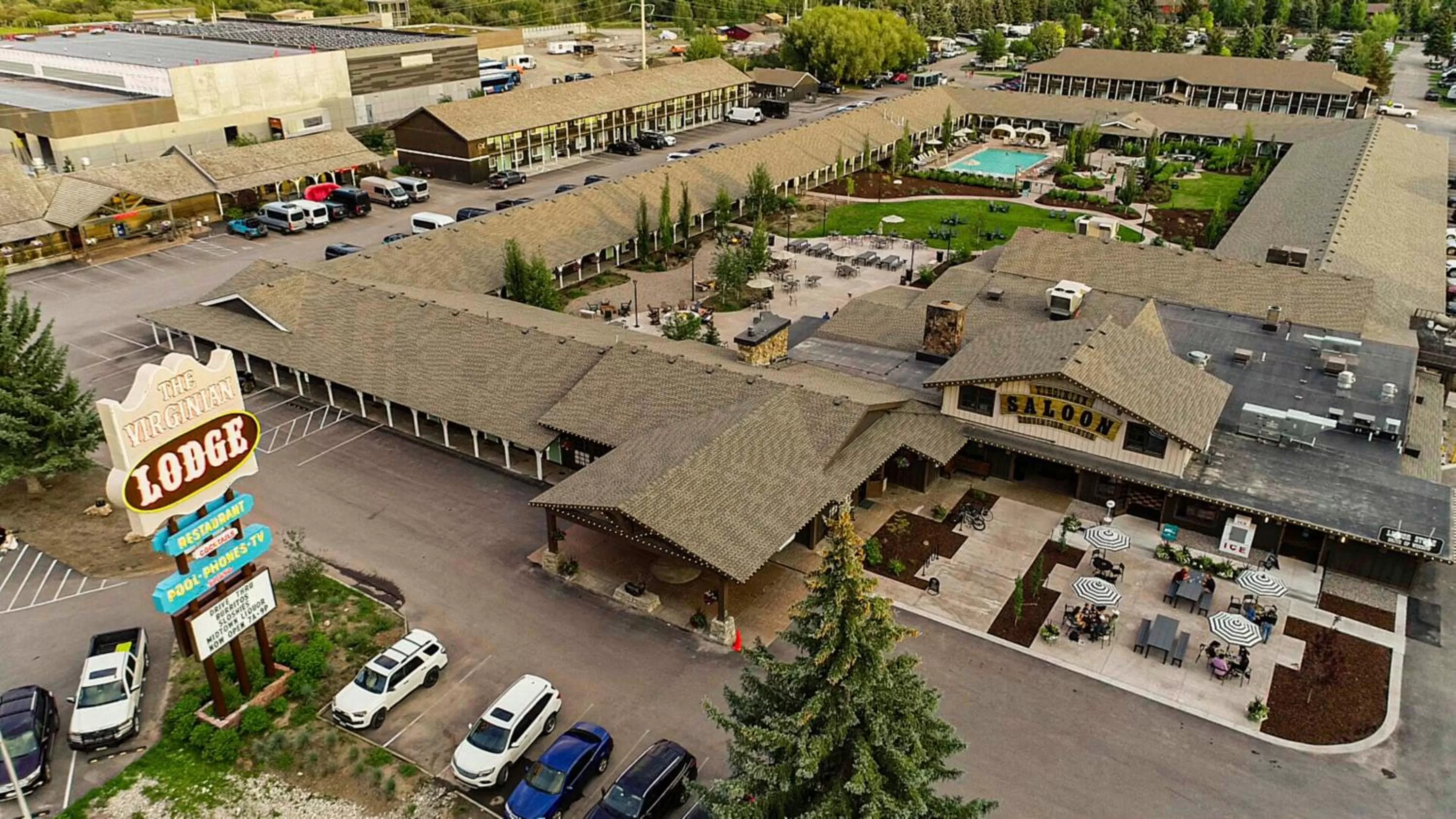 Property building in The Virginian Lodge