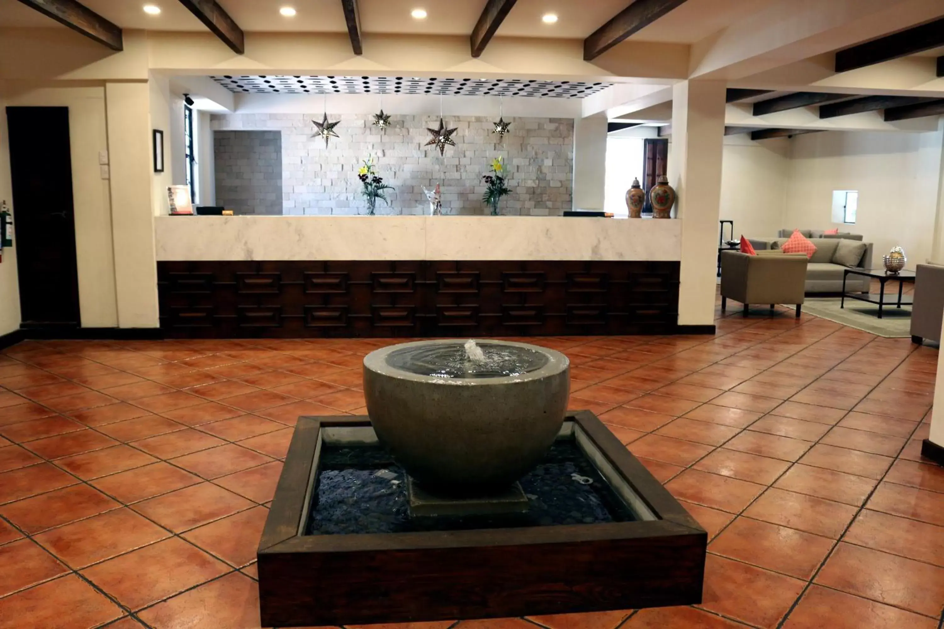 Lobby or reception in Hotel Agua Escondida