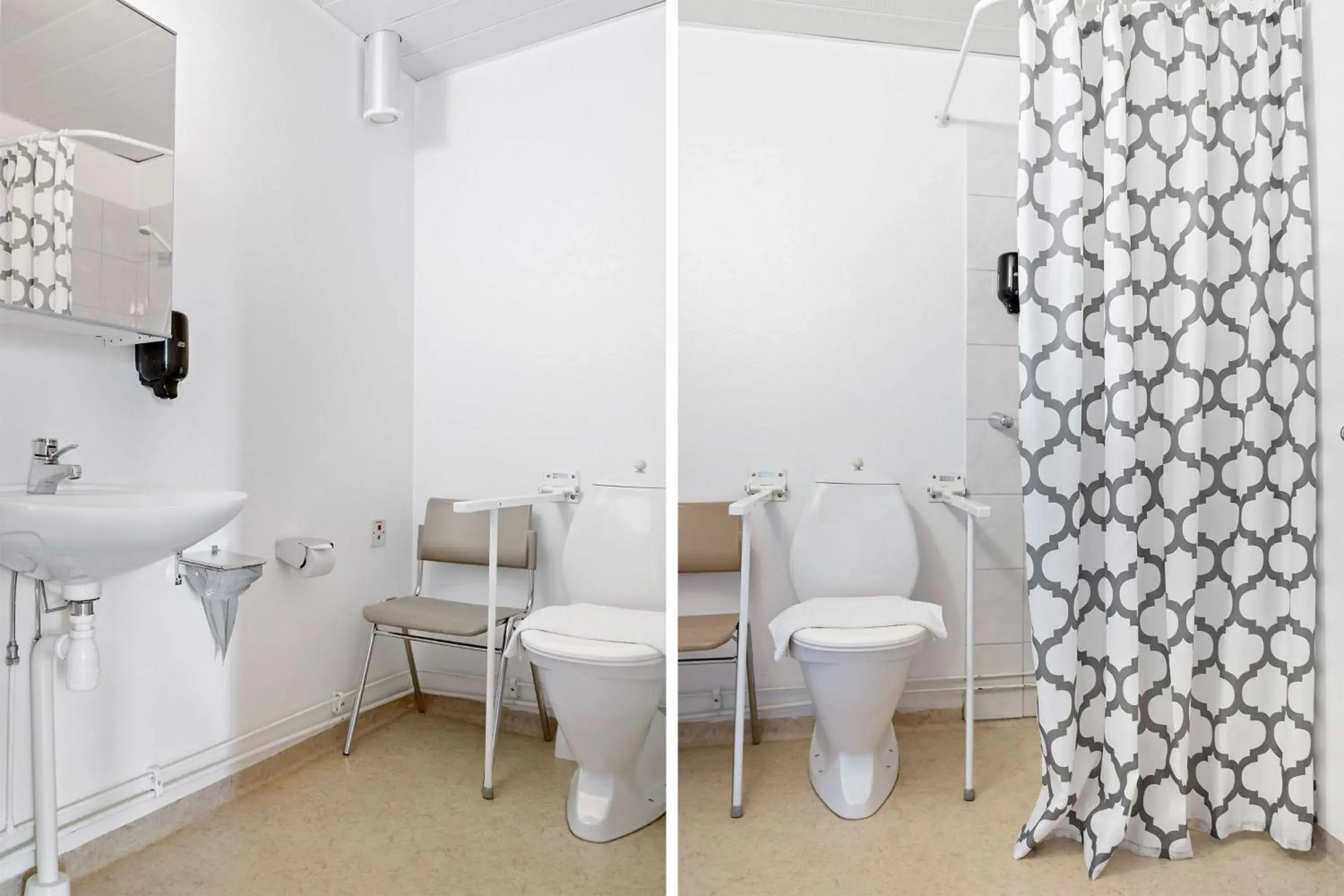Bedroom, Bathroom in Sure Hotel by Best Western Vilsta Sporthotell