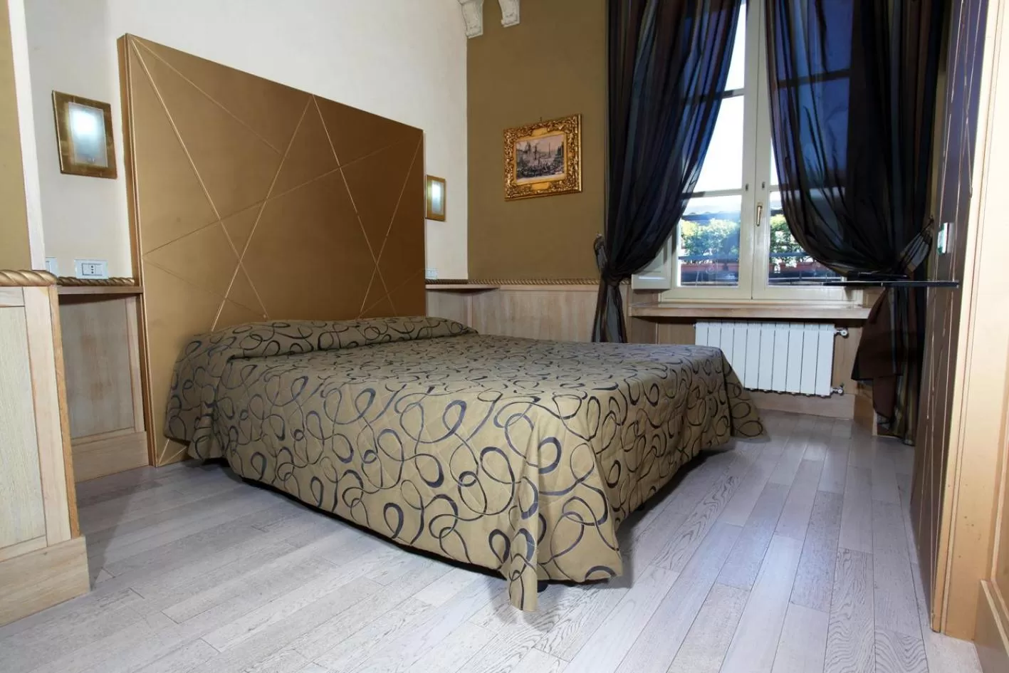 Bedroom, Bed in Hotel Nardizzi Americana