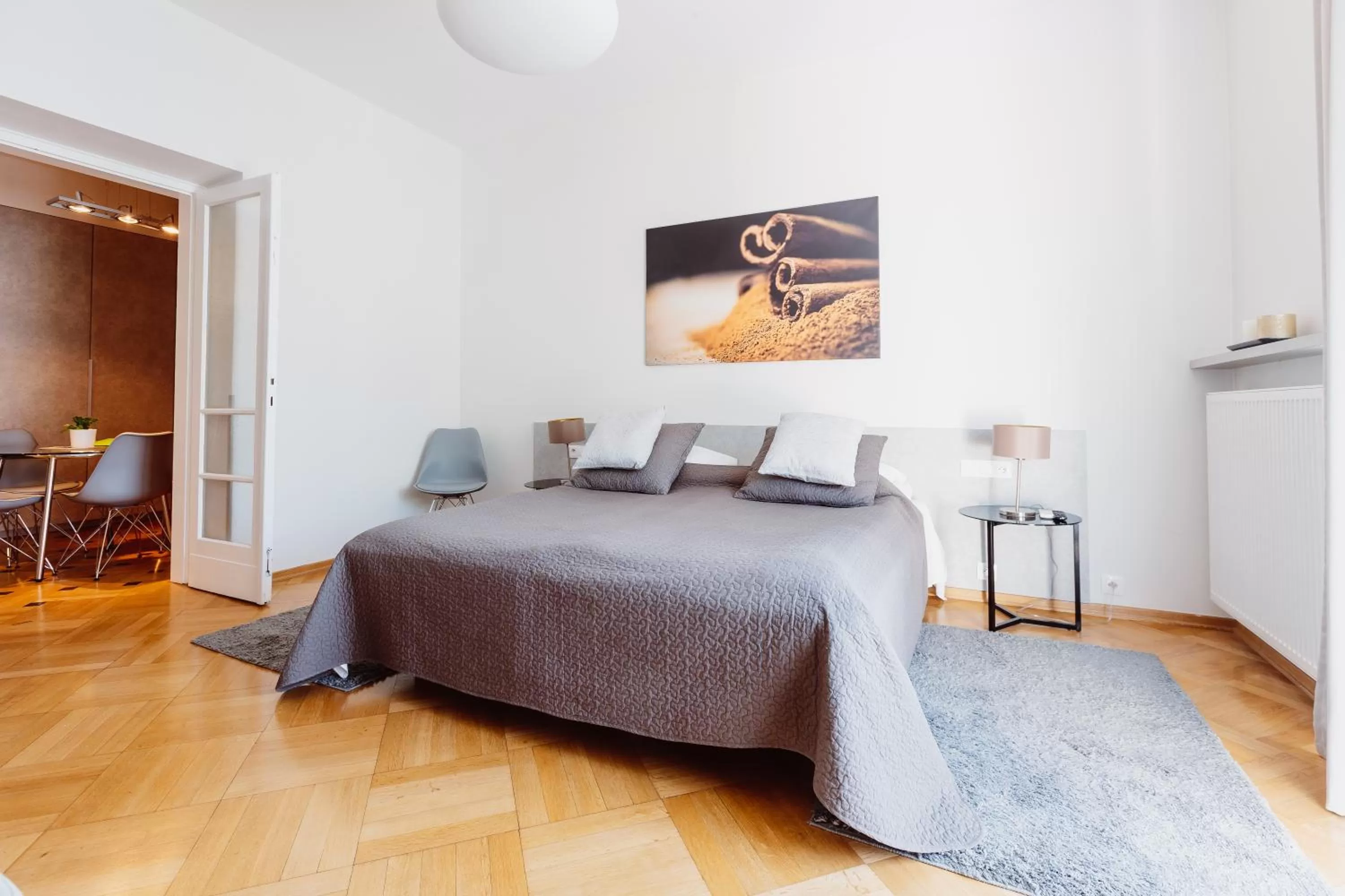 Bed in 4Seasons﻿ Apartments Cracow