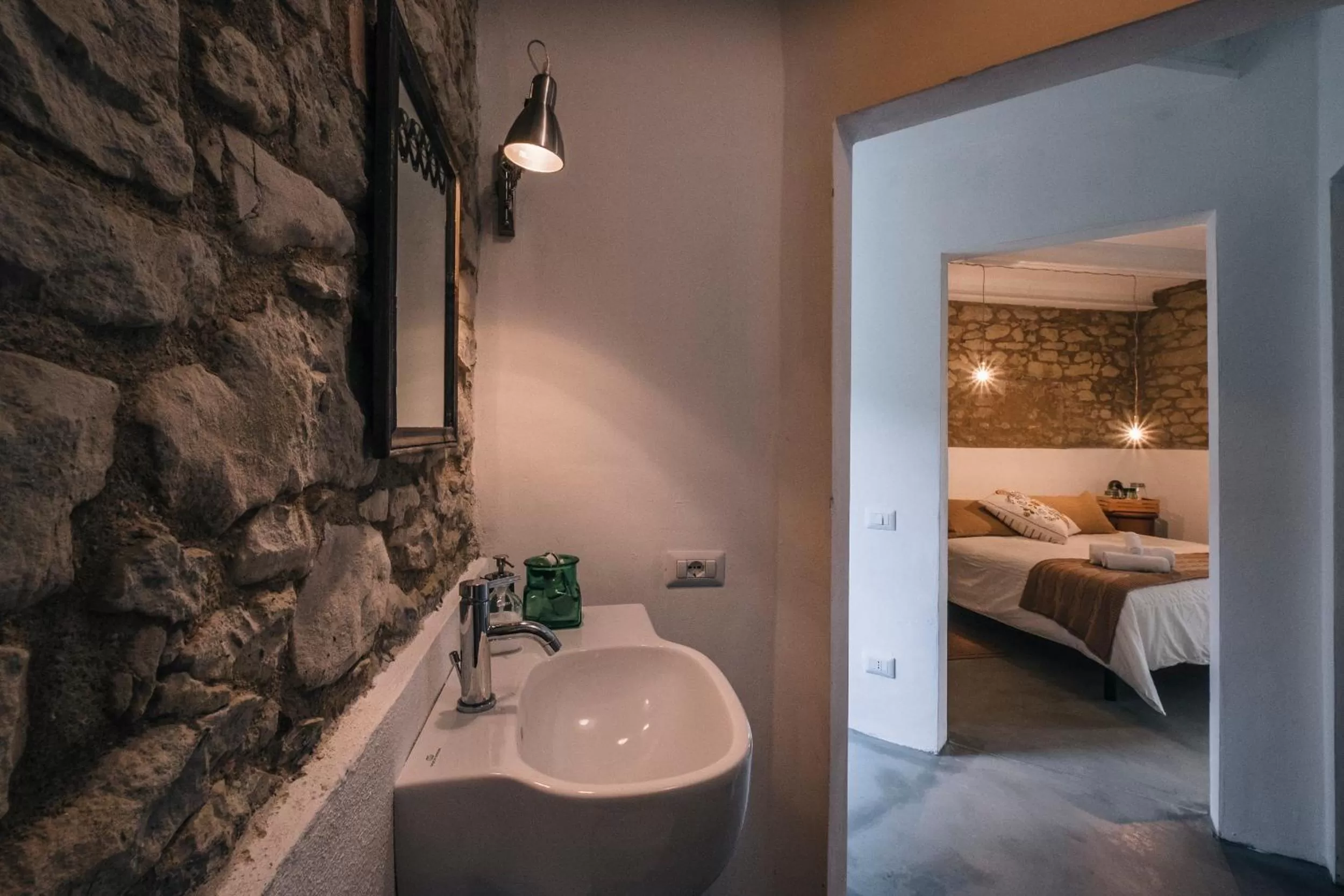 Bathroom, Bed in Sotto I Sassi