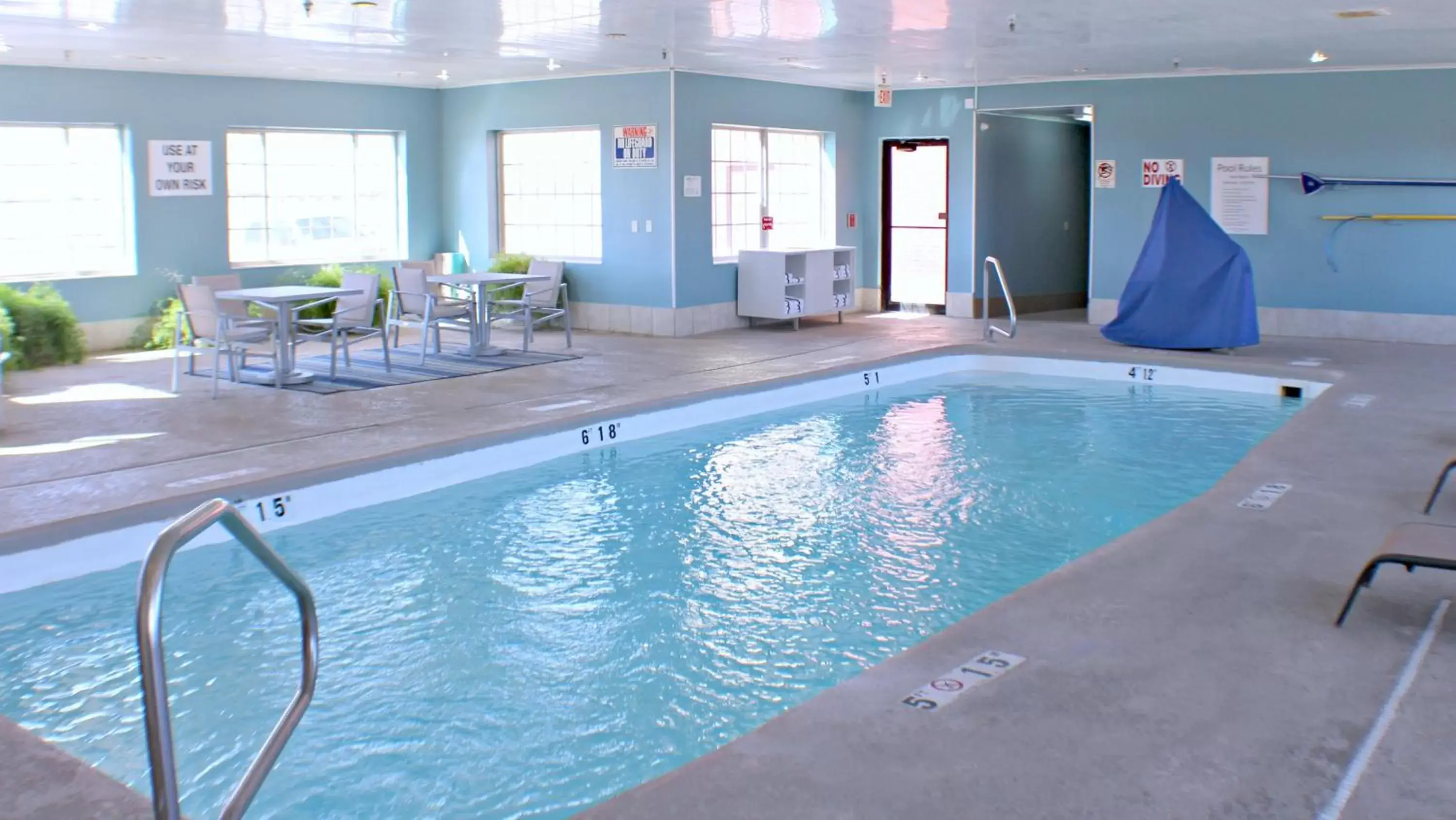 Swimming Pool in Holiday Inn Express Hotel & Suites Plainview, an IHG Hotel