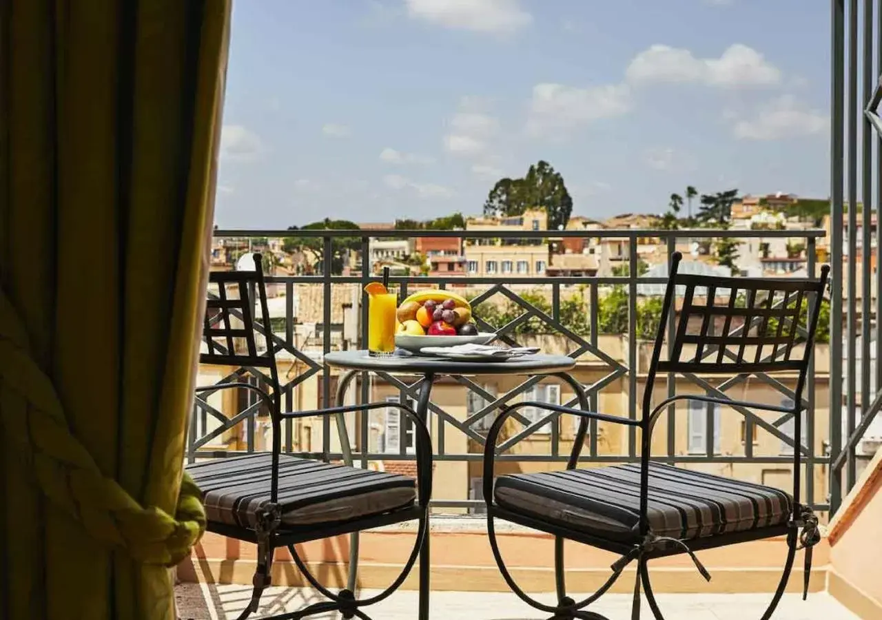 Balcony/Terrace in FH55 Grand Hotel Palatino