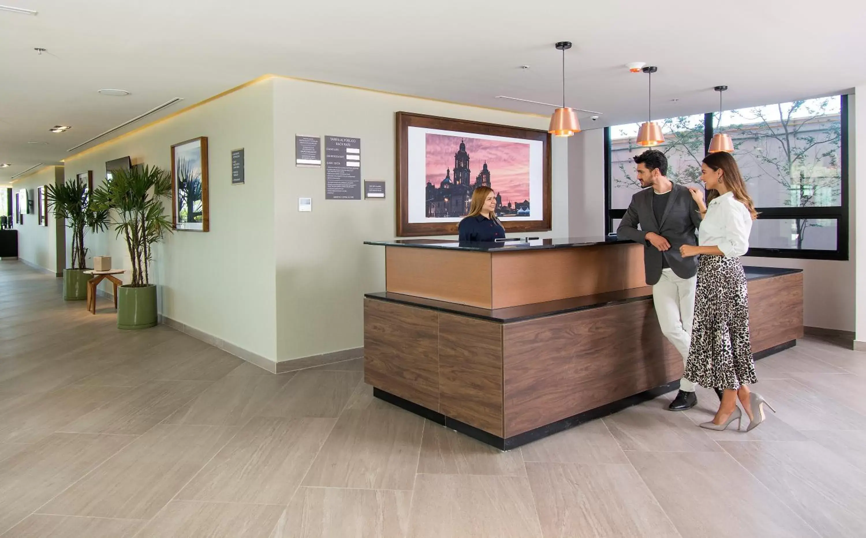 Property building, Lobby/Reception in Staybridge Suites - Guadalajara Novena, an IHG Hotel