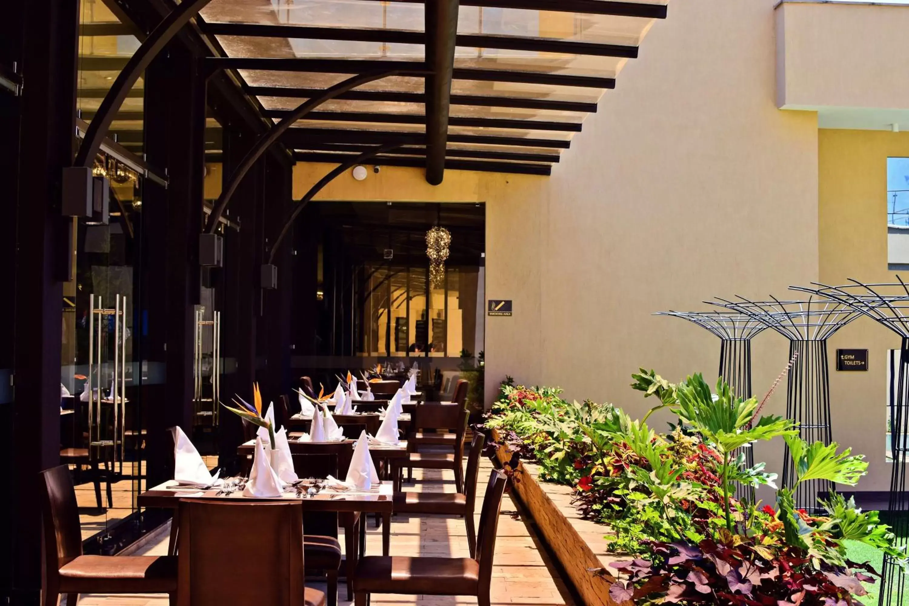 Patio, Restaurant/Places to Eat in DoubleTree by Hilton Nairobi