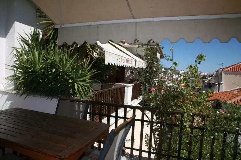 Balcony/Terrace in Hotel Mato