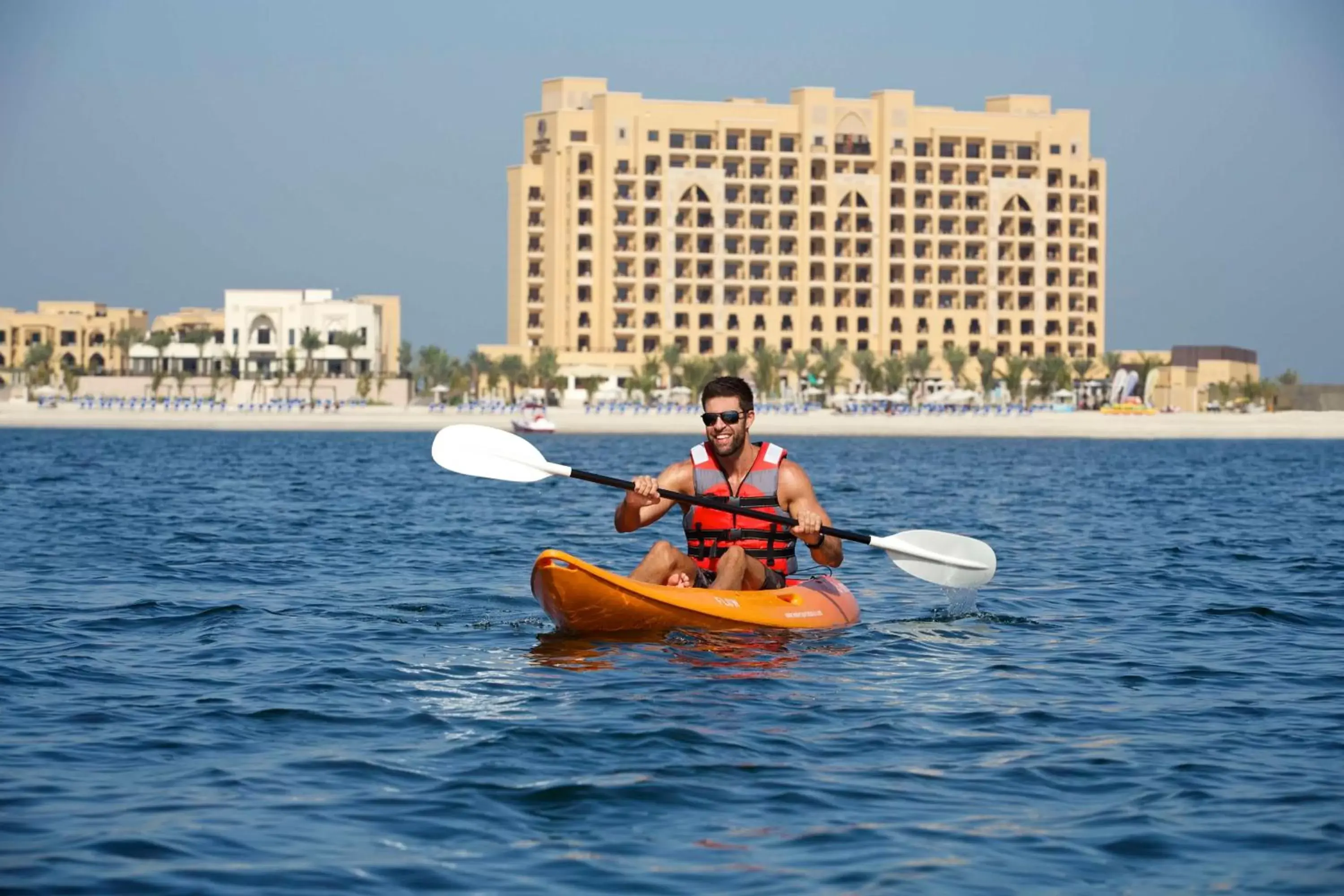 Property building, Canoeing in DoubleTree by Hilton Resort & Spa Marjan Island