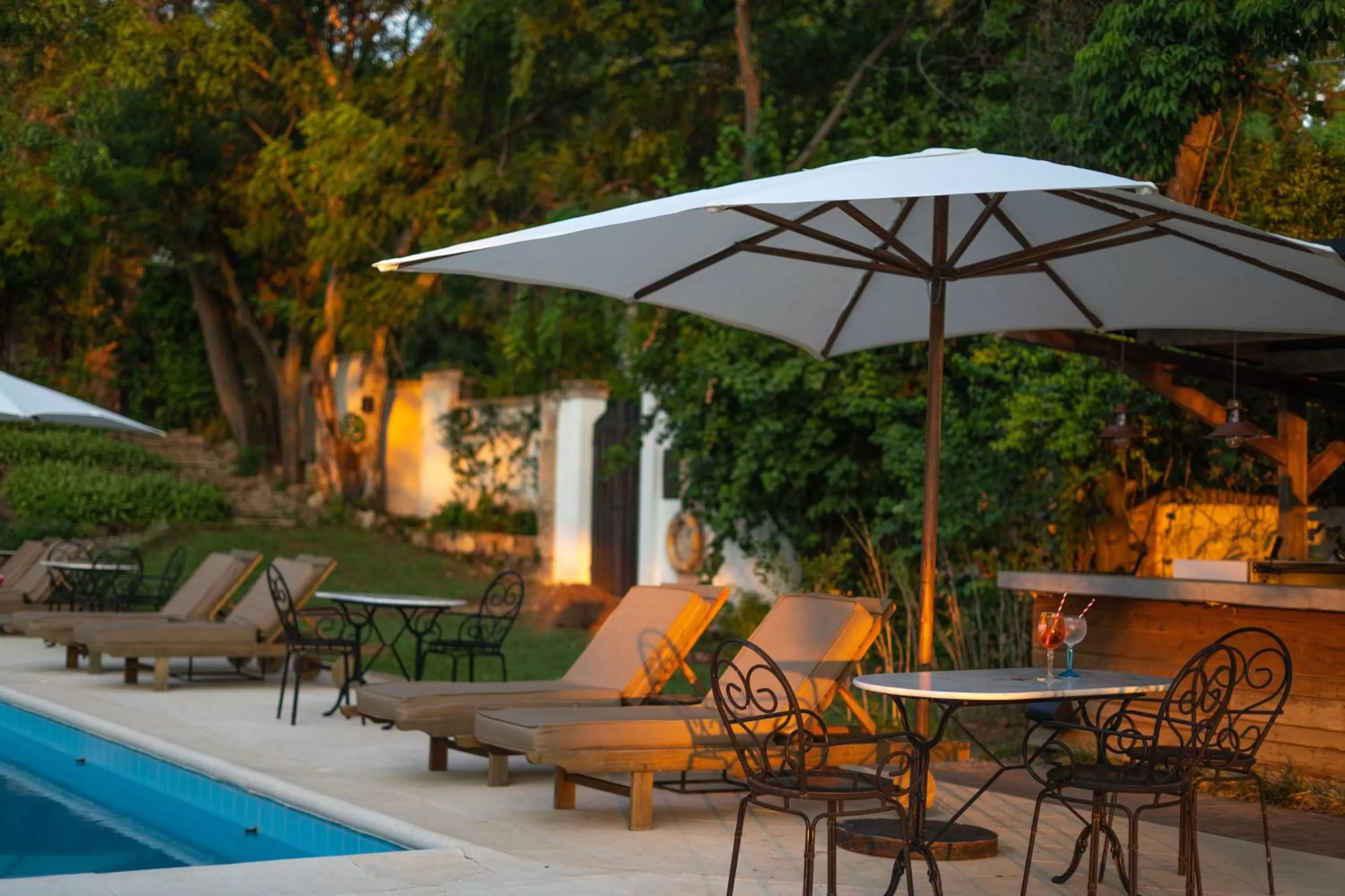 Seating area, Swimming Pool in Casa Del Val- Villa Maria