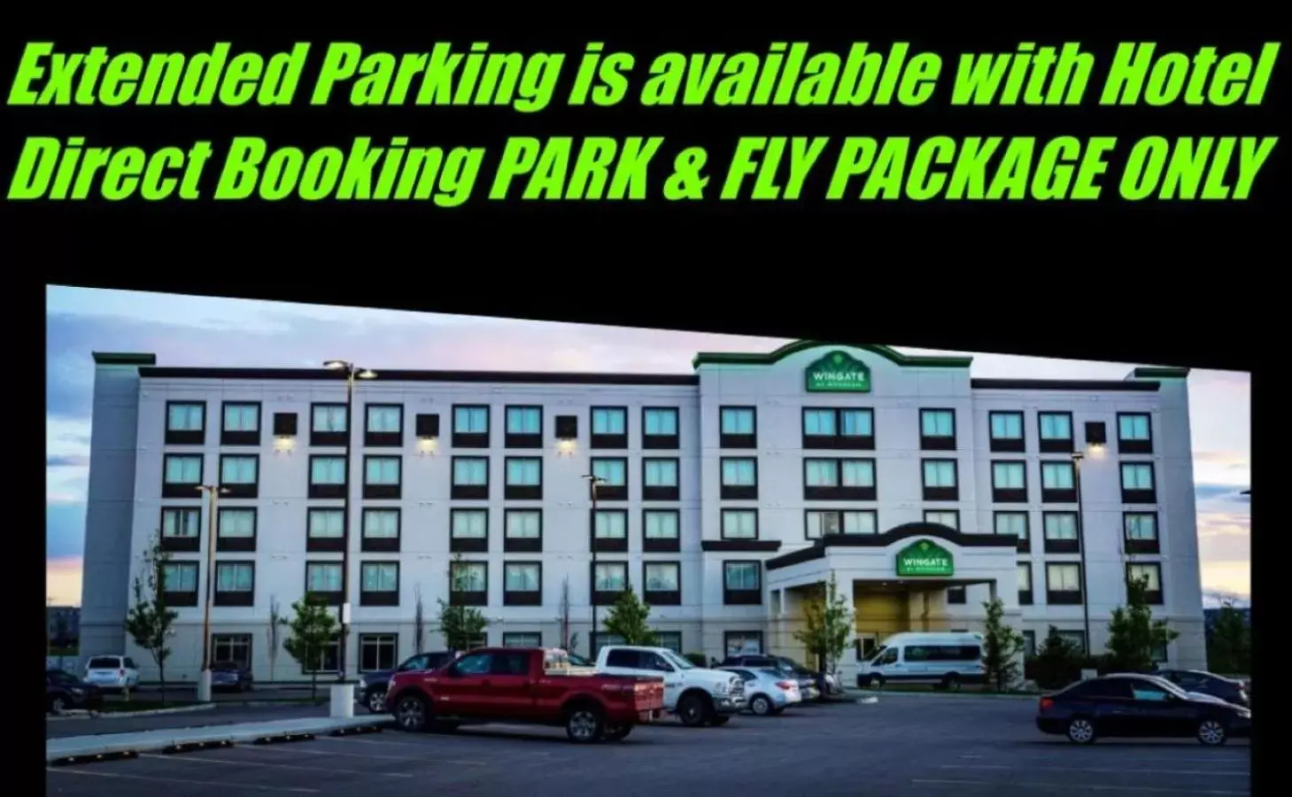 Parking in Wingate by Wyndham Calgary Airport