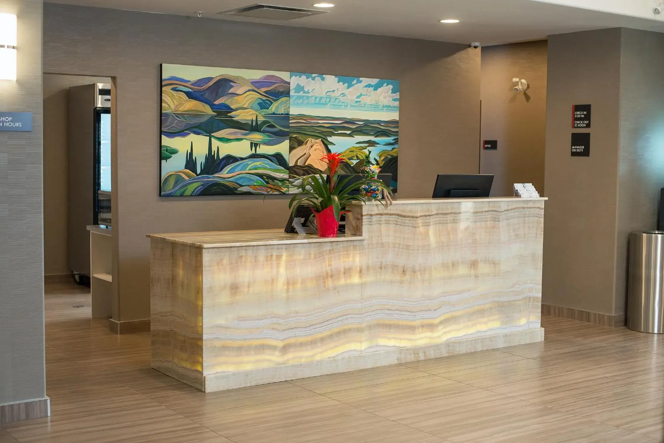 Lobby or reception, Lobby/Reception in Encore Suites by Service Plus Inns