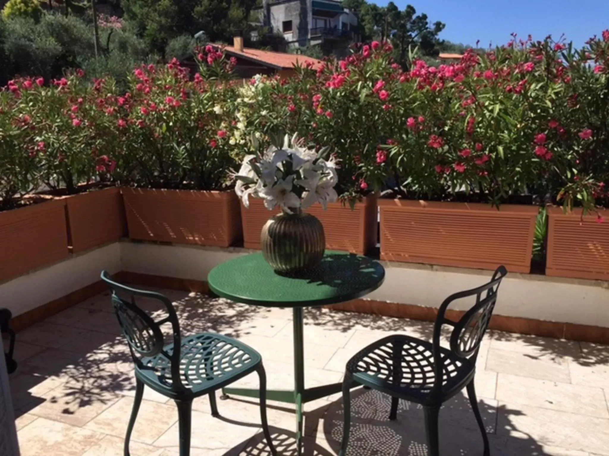 Balcony/Terrace in La Caletta Hotel Bolognese