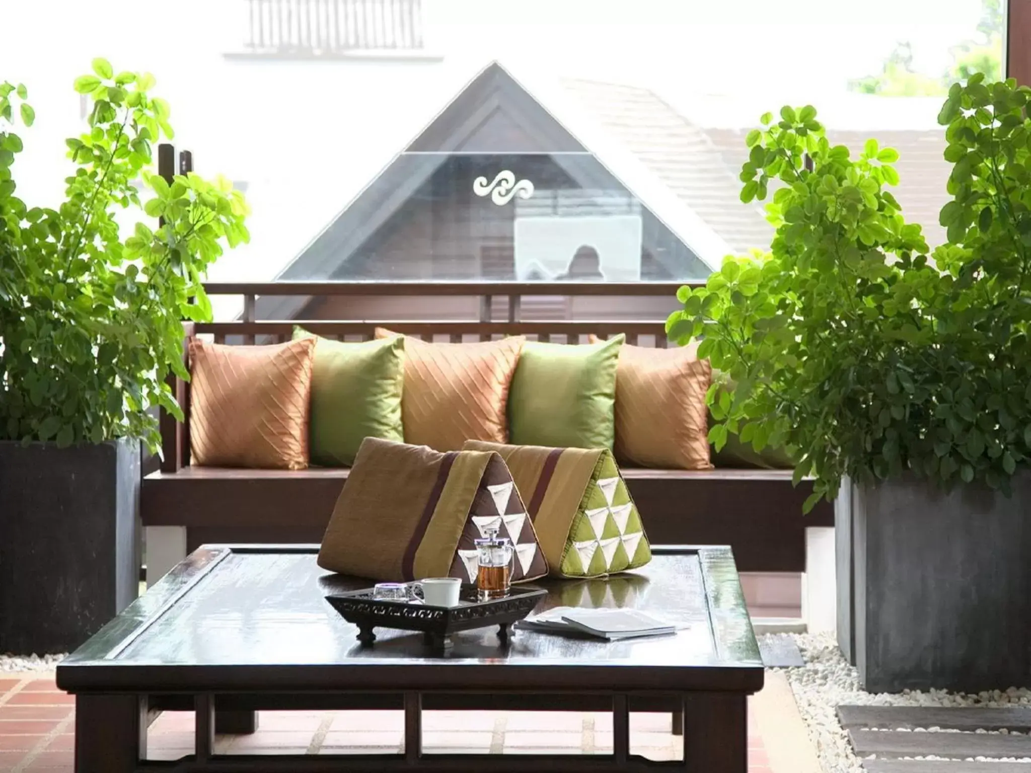 Balcony/Terrace, Restaurant/Places to Eat in Rarin Jinda Wellness Spa Resort
