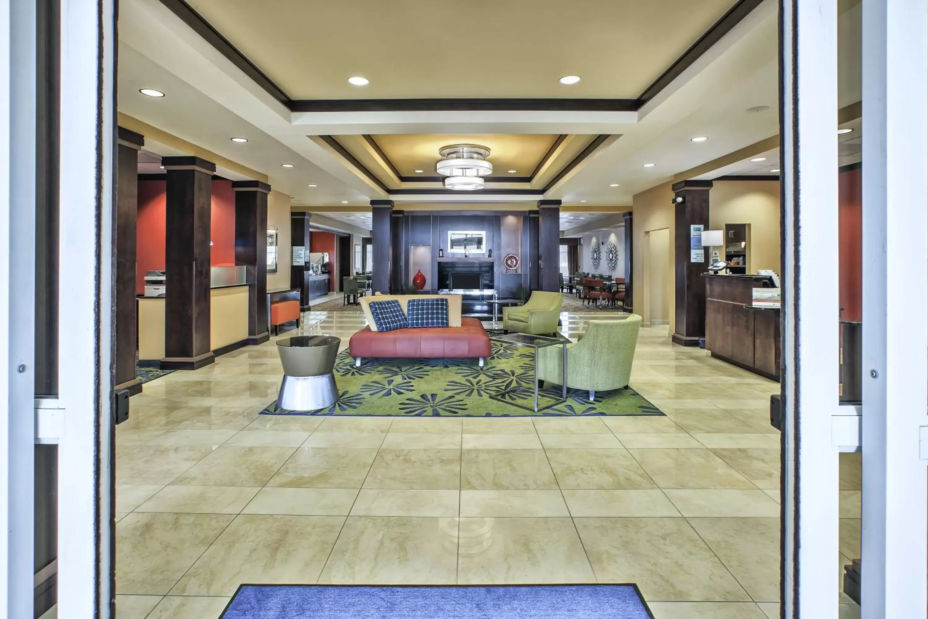 Property building, Lobby/Reception in Holiday Inn Express & Suites Dayton South - I-675, an IHG Hotel