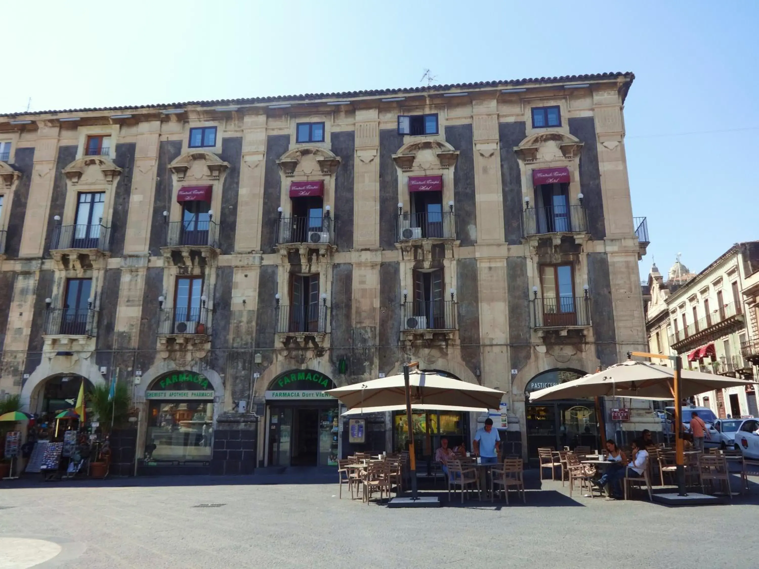 Facade/entrance, Property Building in Hotel Centrale Europa