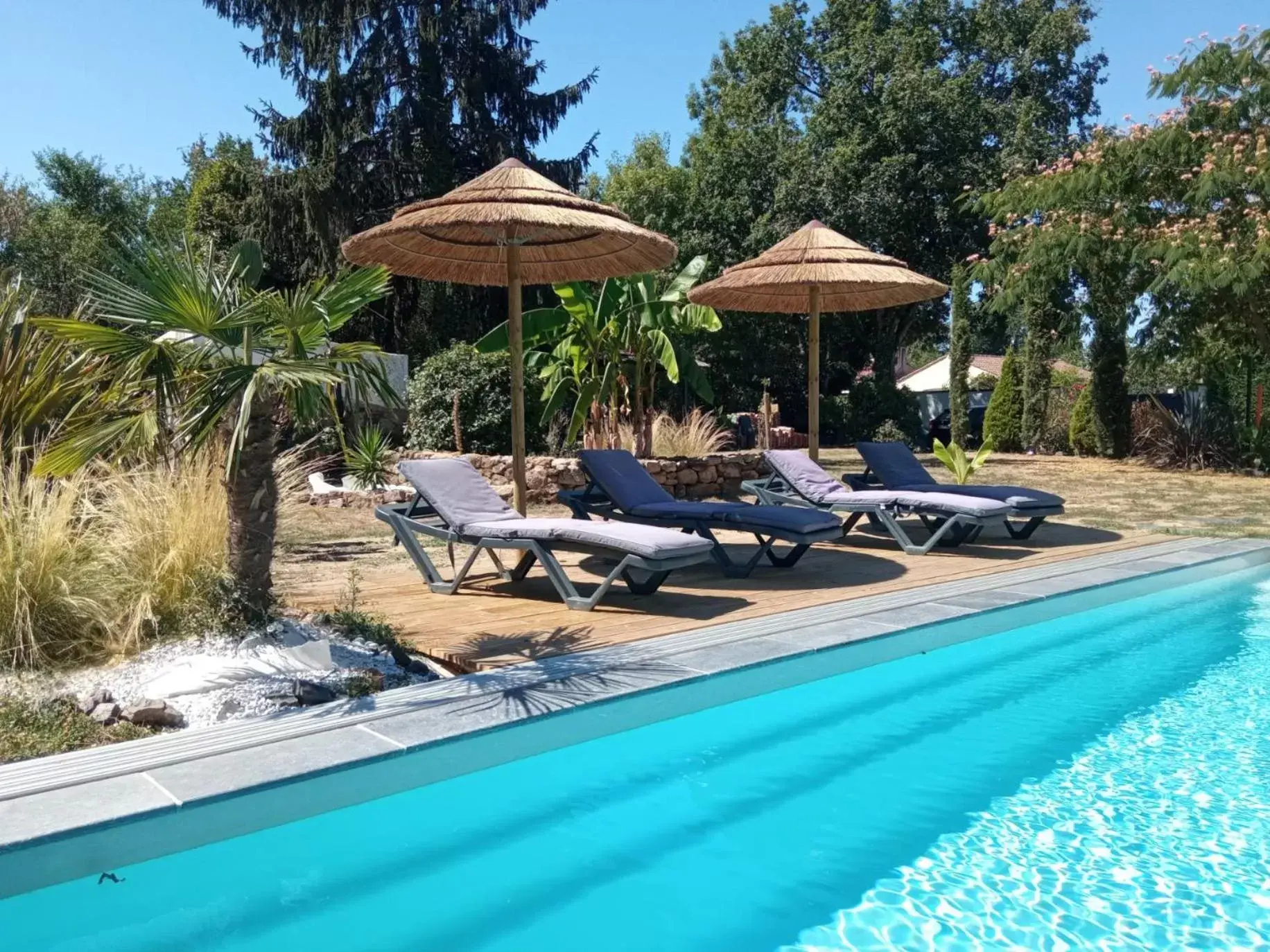 Swimming Pool in Mas des Vignes Piscine chauffée