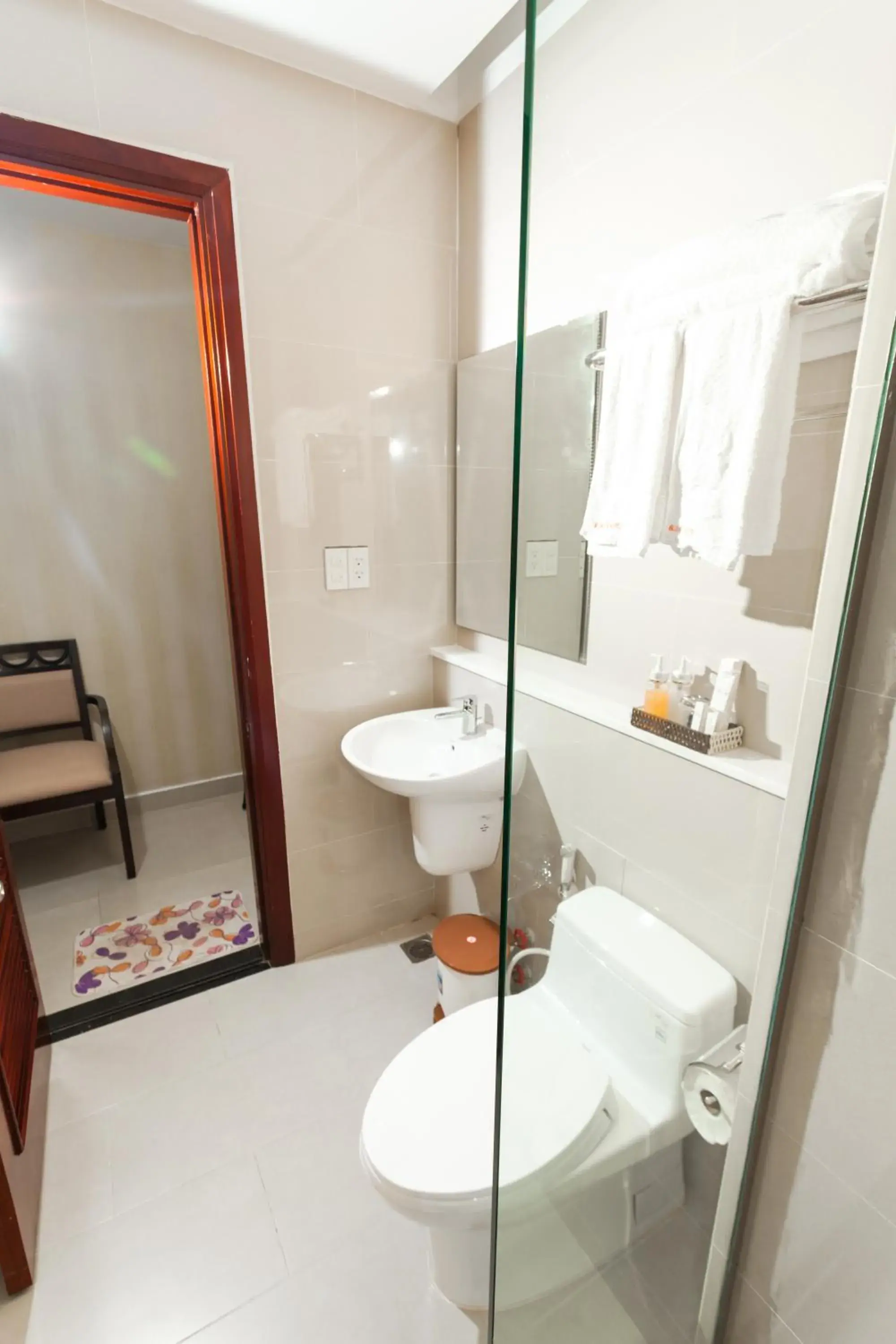 Bathroom in Blue Sky Phu Quoc Hotel